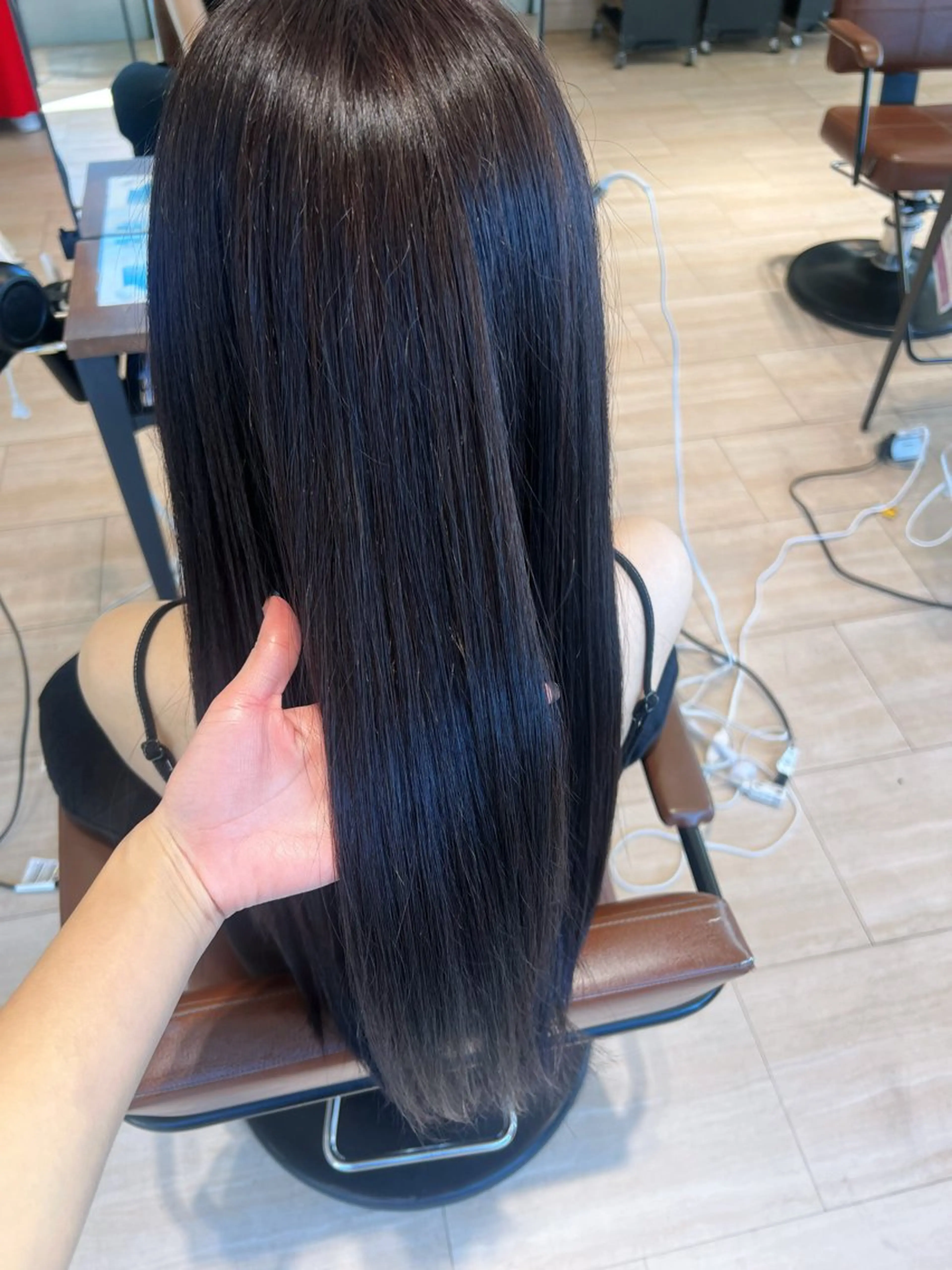 ‎🤍艶カラー＆𝗔𝘂𝗷𝘂𝗮トリートメント‎🤍の写真