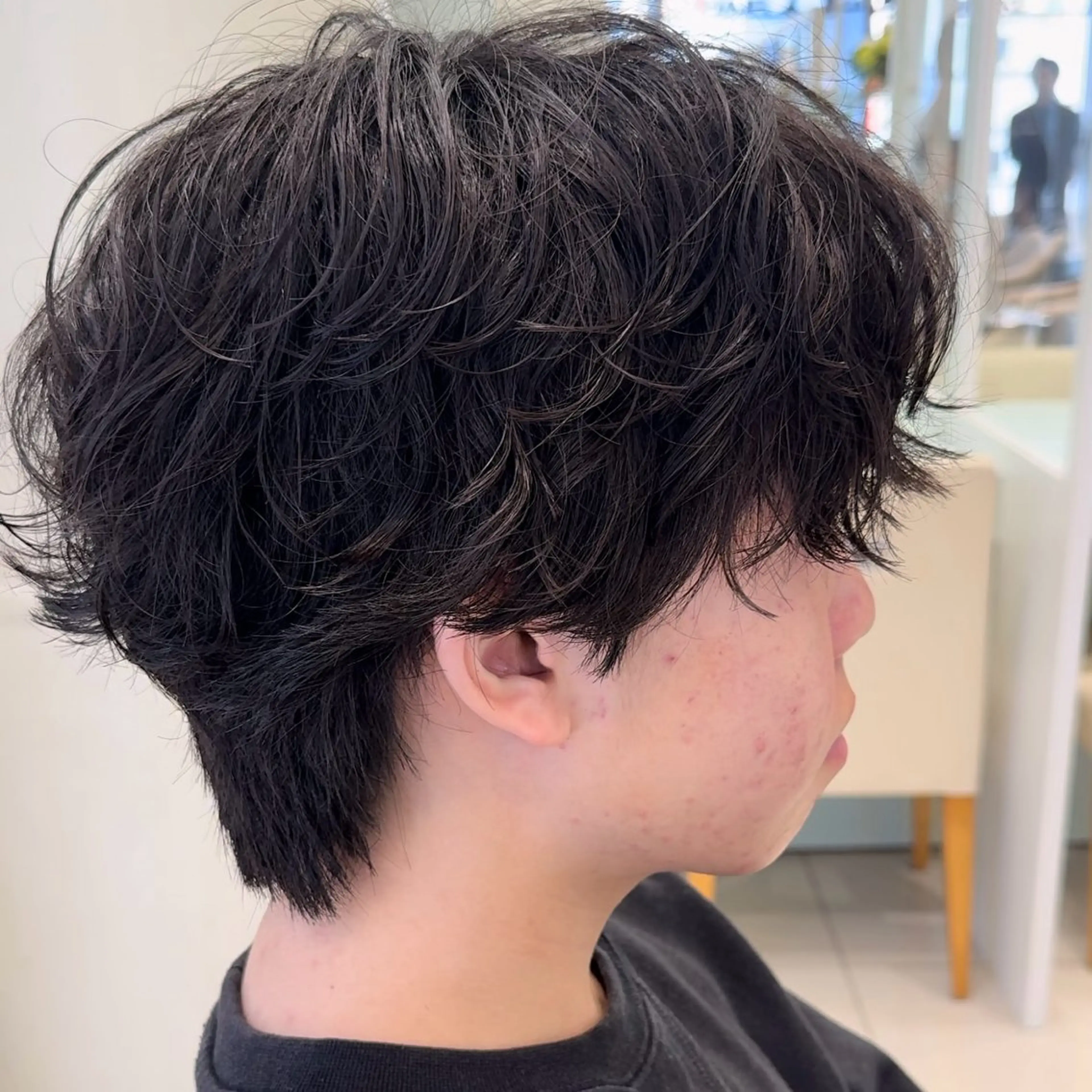 パーマ メンズ メンズパーマ カット パーマ トリートメント メンズ縮毛矯正 ♠️店長下平隼人のヘアスタイル