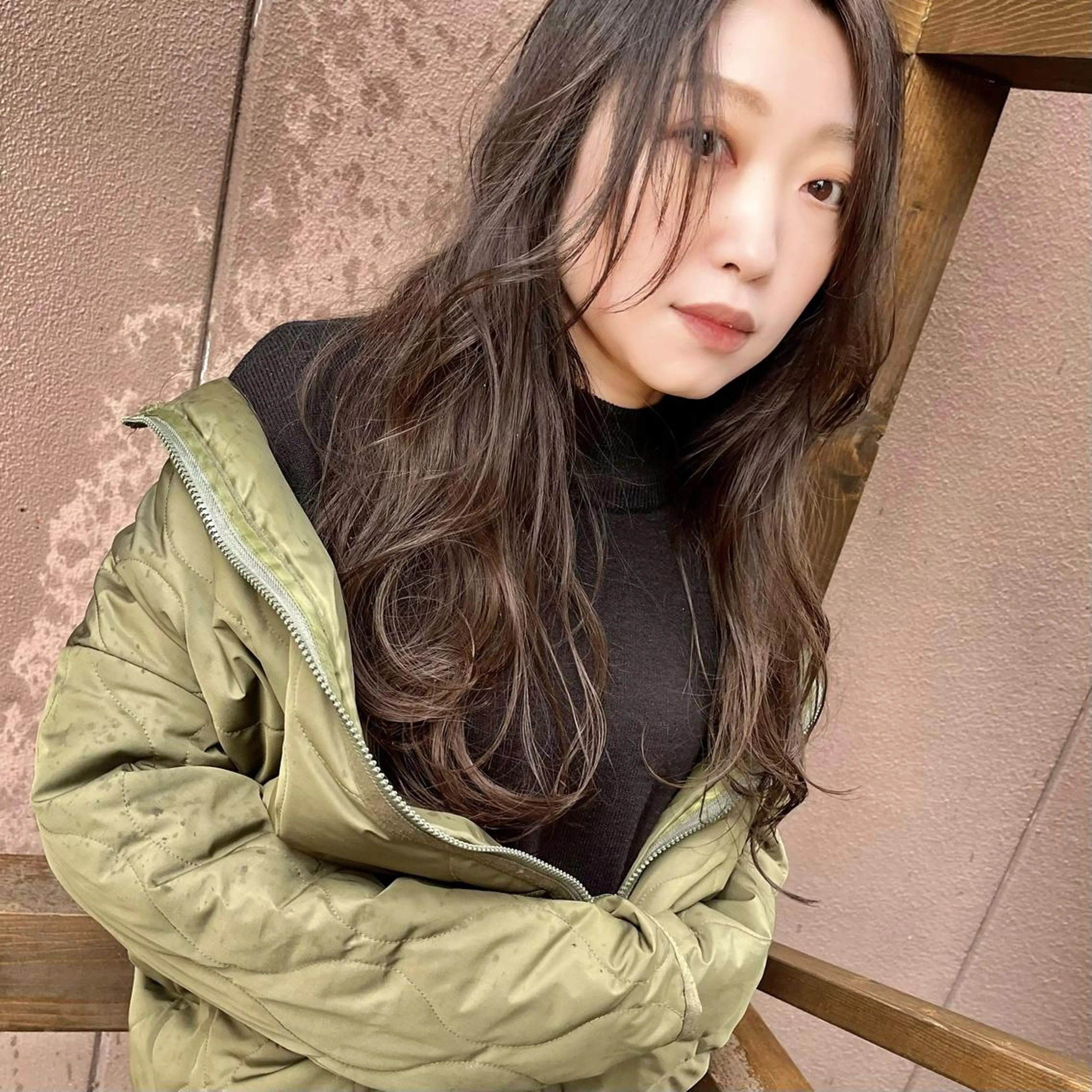 ロング カラー イルミナカラー ヘアカラー ママ美容師 ＊ヒマワリのヘアスタイル