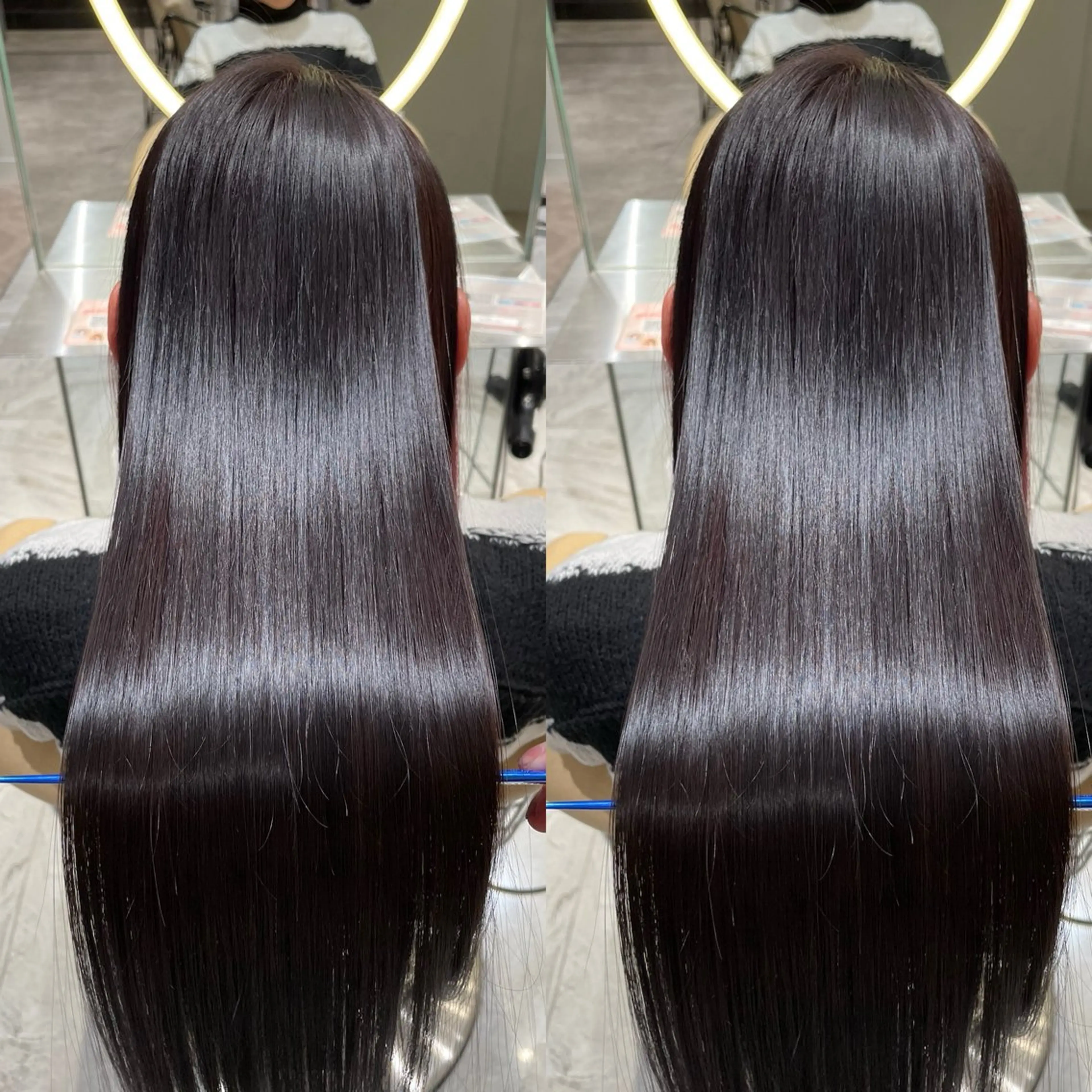 ロング 縮毛矯正 トリートメント 縮毛矯正/艶カラー 笠原康平のヘアスタイル