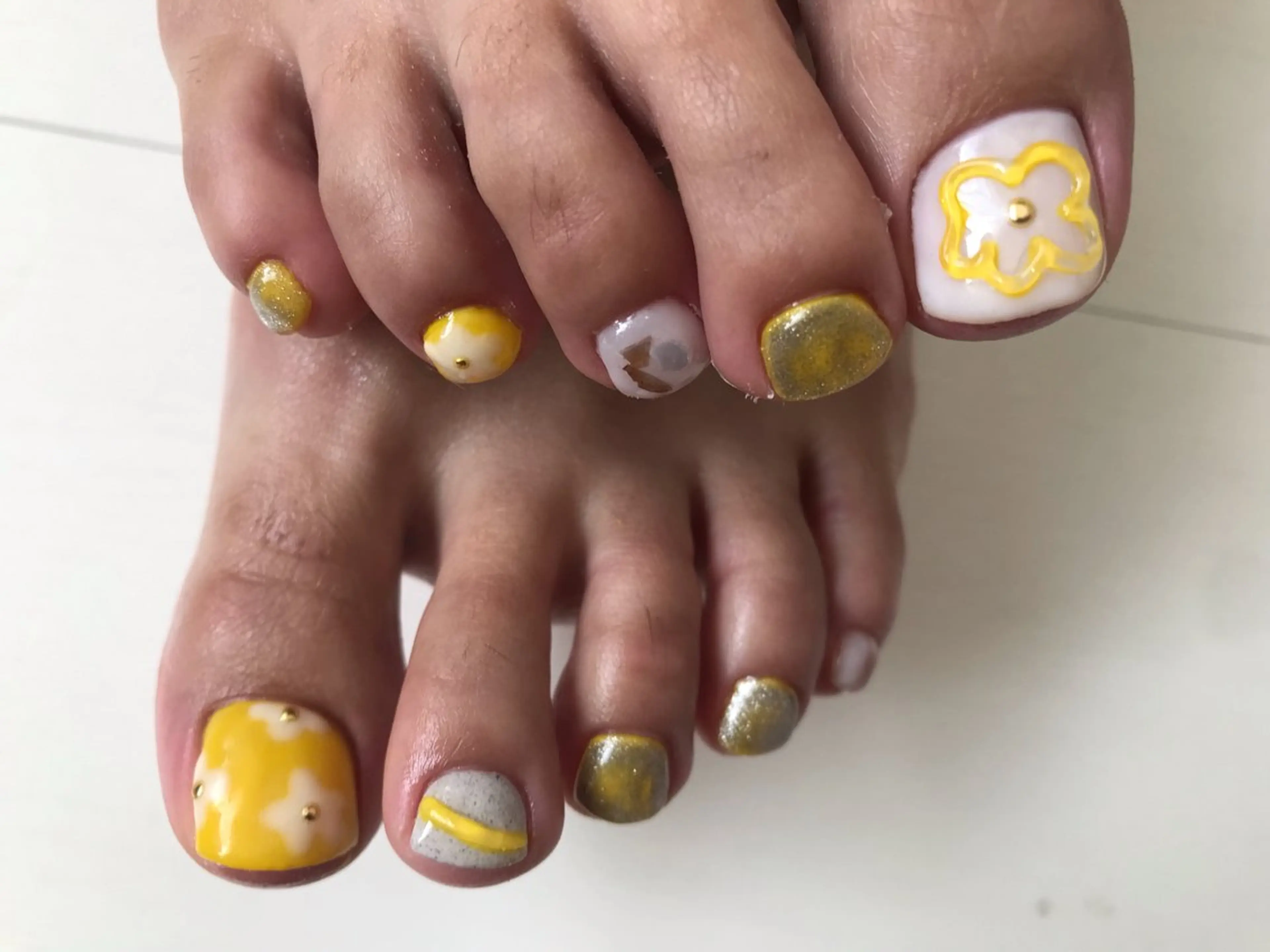 ネイル フットネイル Nailist Missaのネイルデザイン