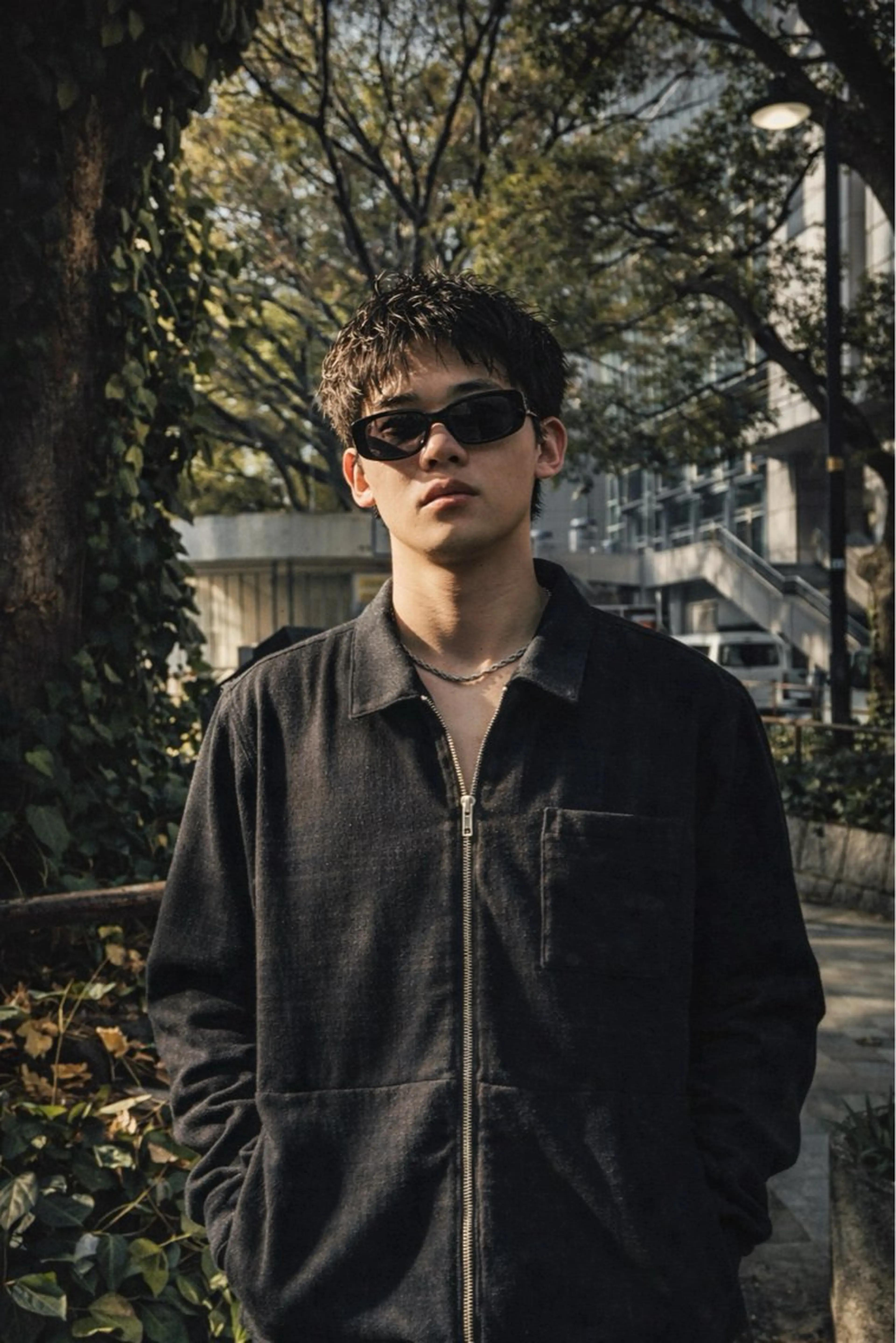 ショート パーマ メンズ ショートヘア Ace栄所属・メンズ専門/栄/ パーマ特化/ゆうとのヘアスタイル