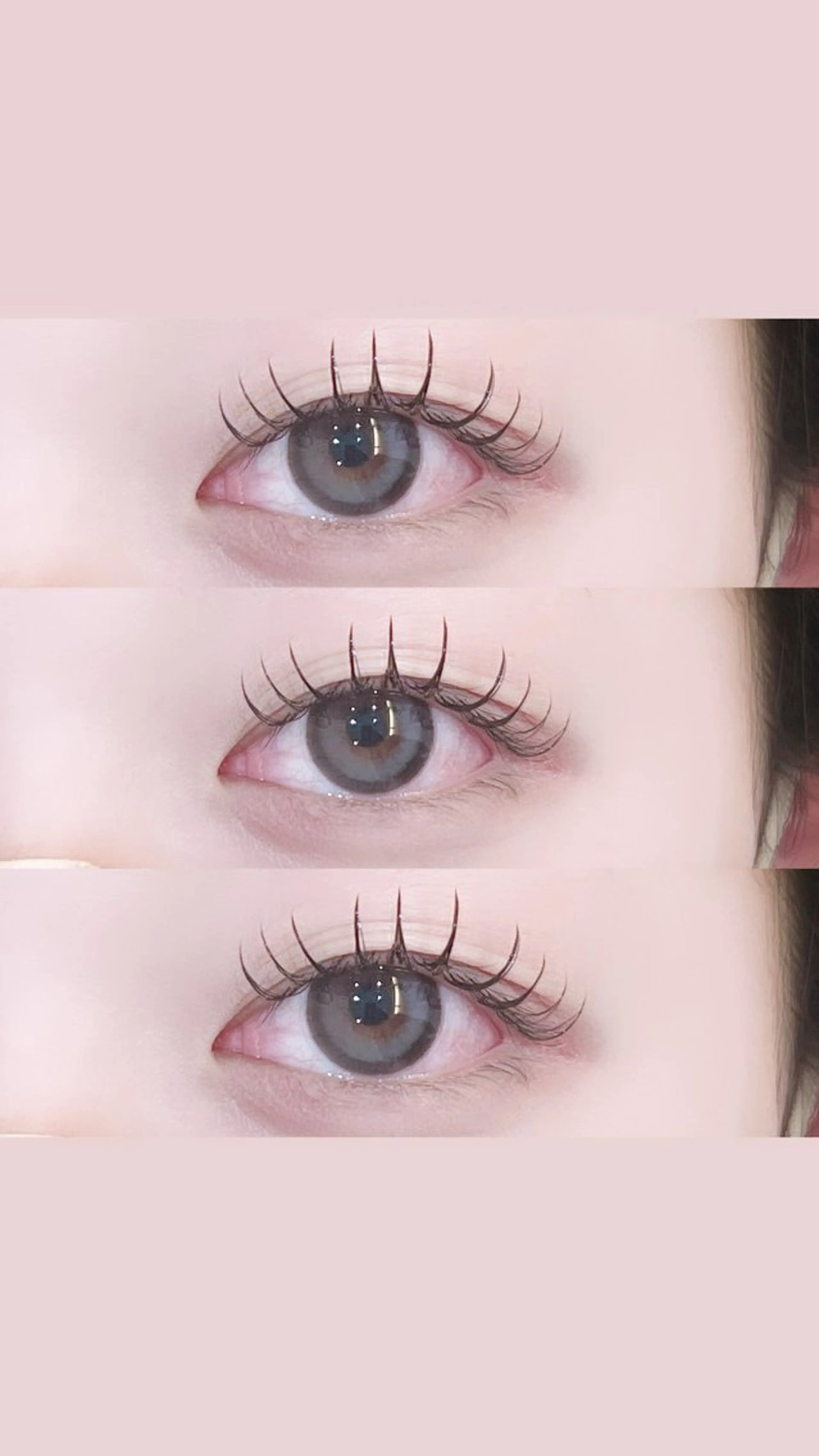 マツエク・マツパ フラットラッシュ まつげパーマ レイヤーカット┊ 透 明感カラー┊ YUIのヘアスタイル