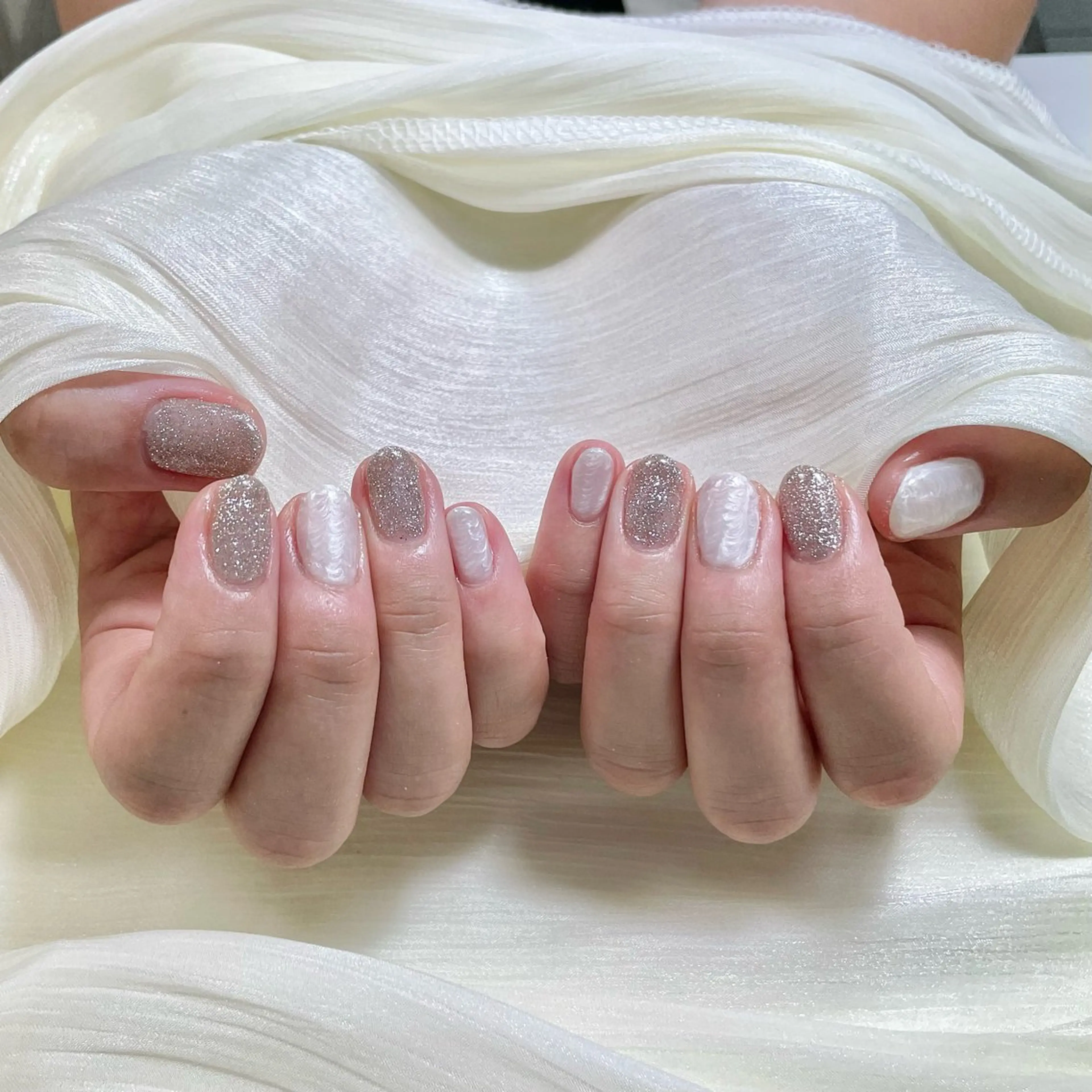 ネイル ハンドネイル By moonネイル 🌷ワンホン/韓国風のネイルデザイン