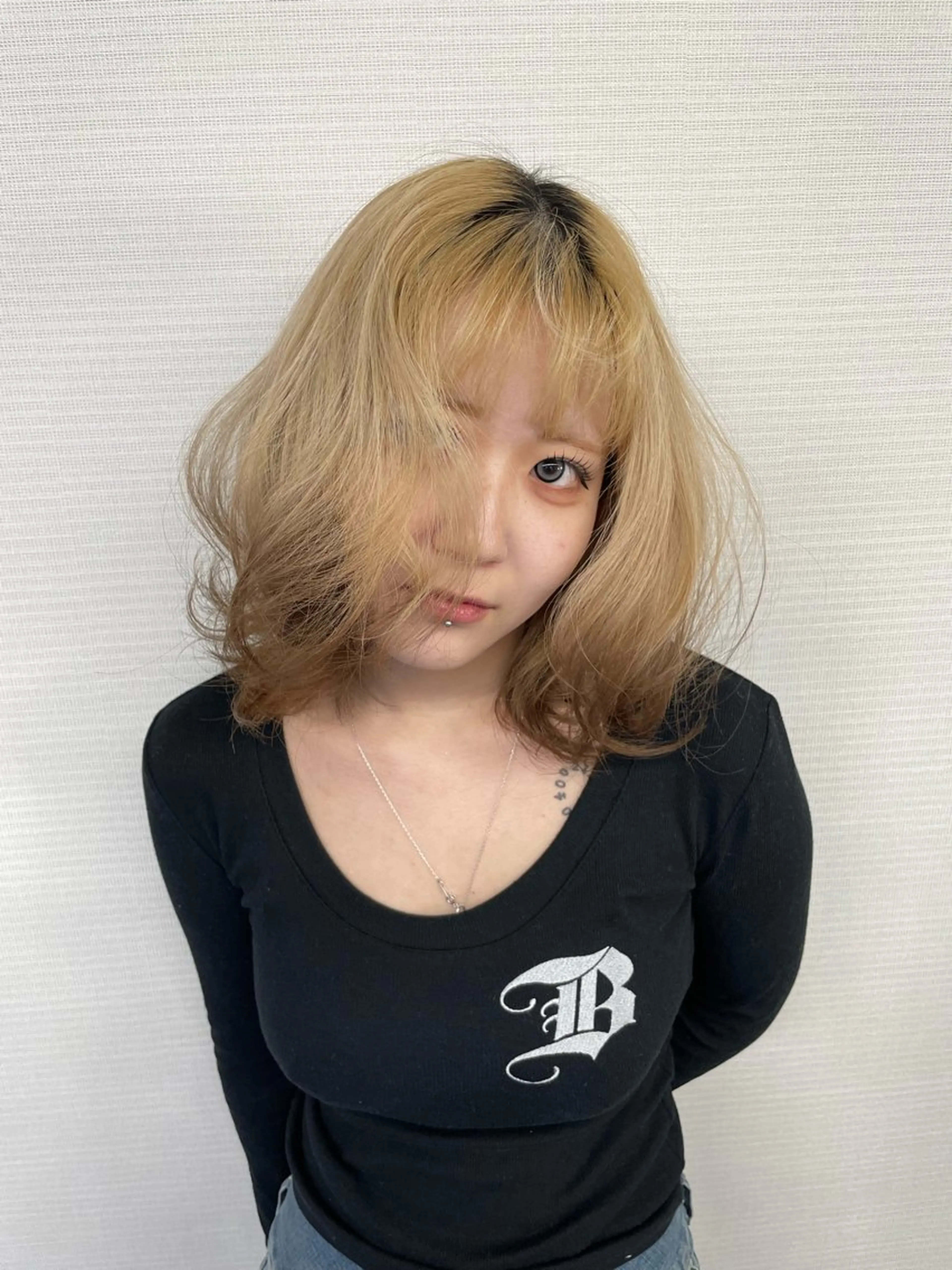 カラー たけむら はなのヘアスタイル