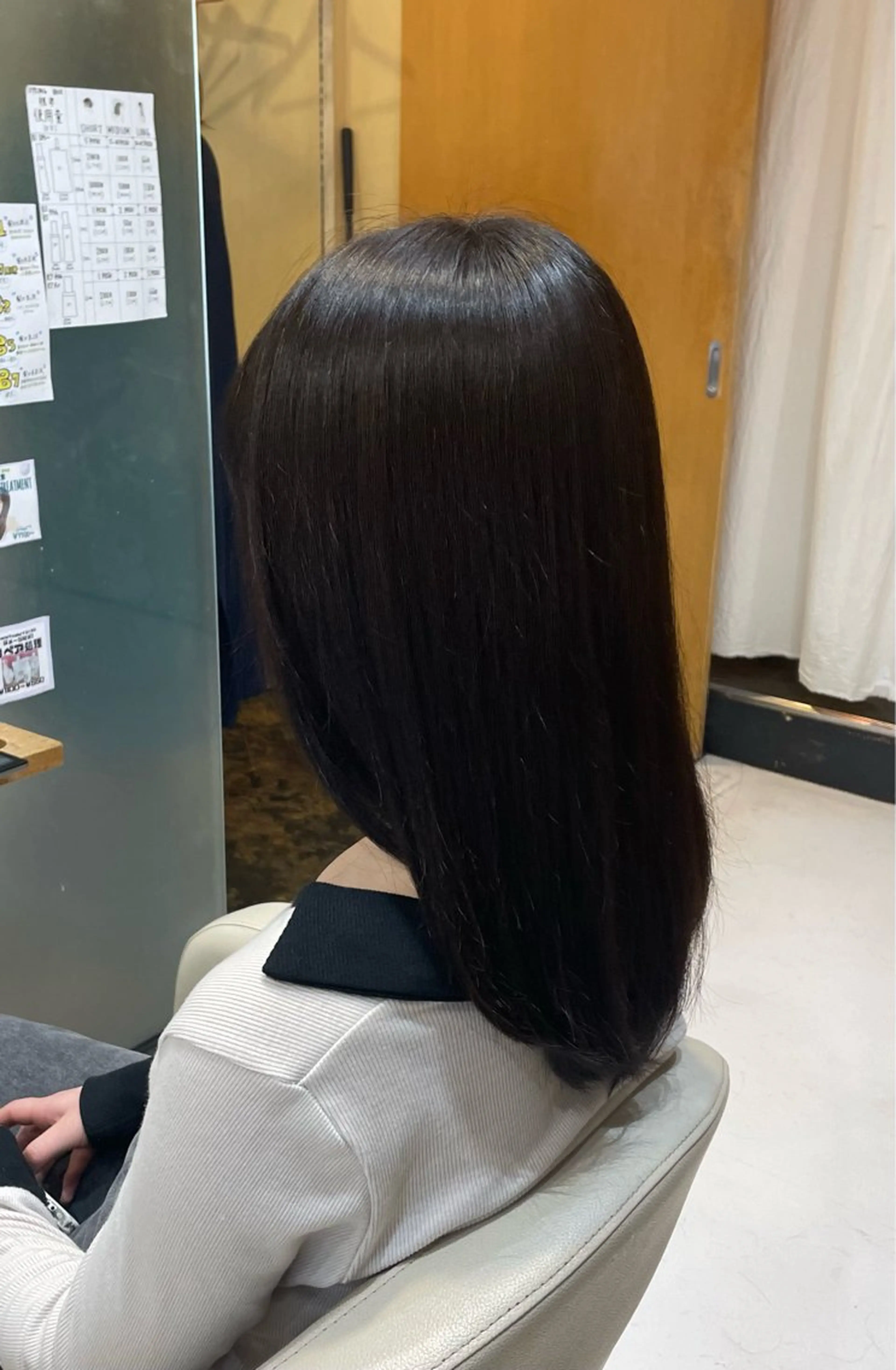 セミロング カラー ４ｃｍ諸江店所属・澤野 祐羽のヘアスタイル