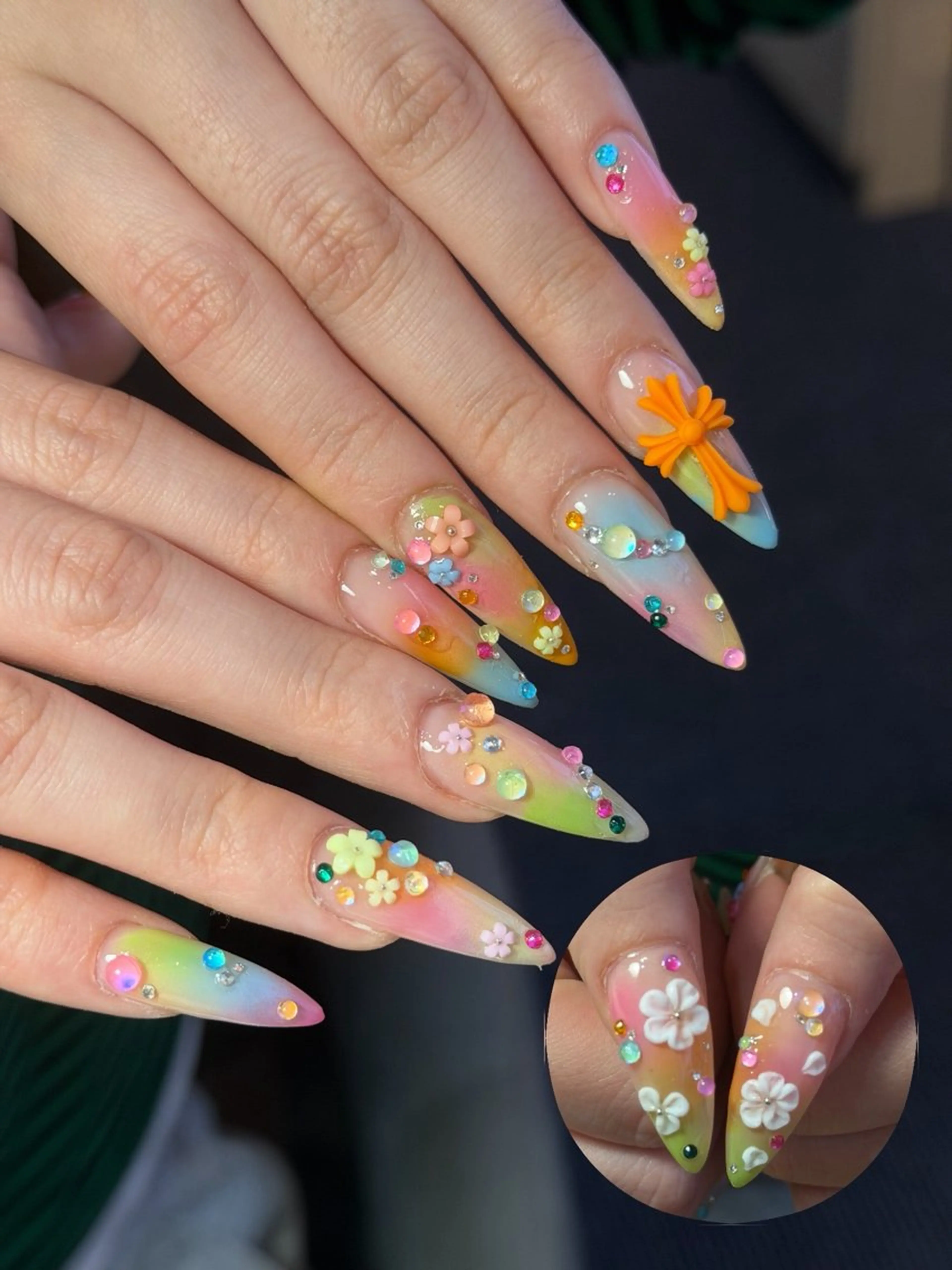ネイル 韓国ネイル シンプルネイル ワンホンネイル ハンドネイル CoMo Nail Studio所属・CoMo Nailのネイルデザイン