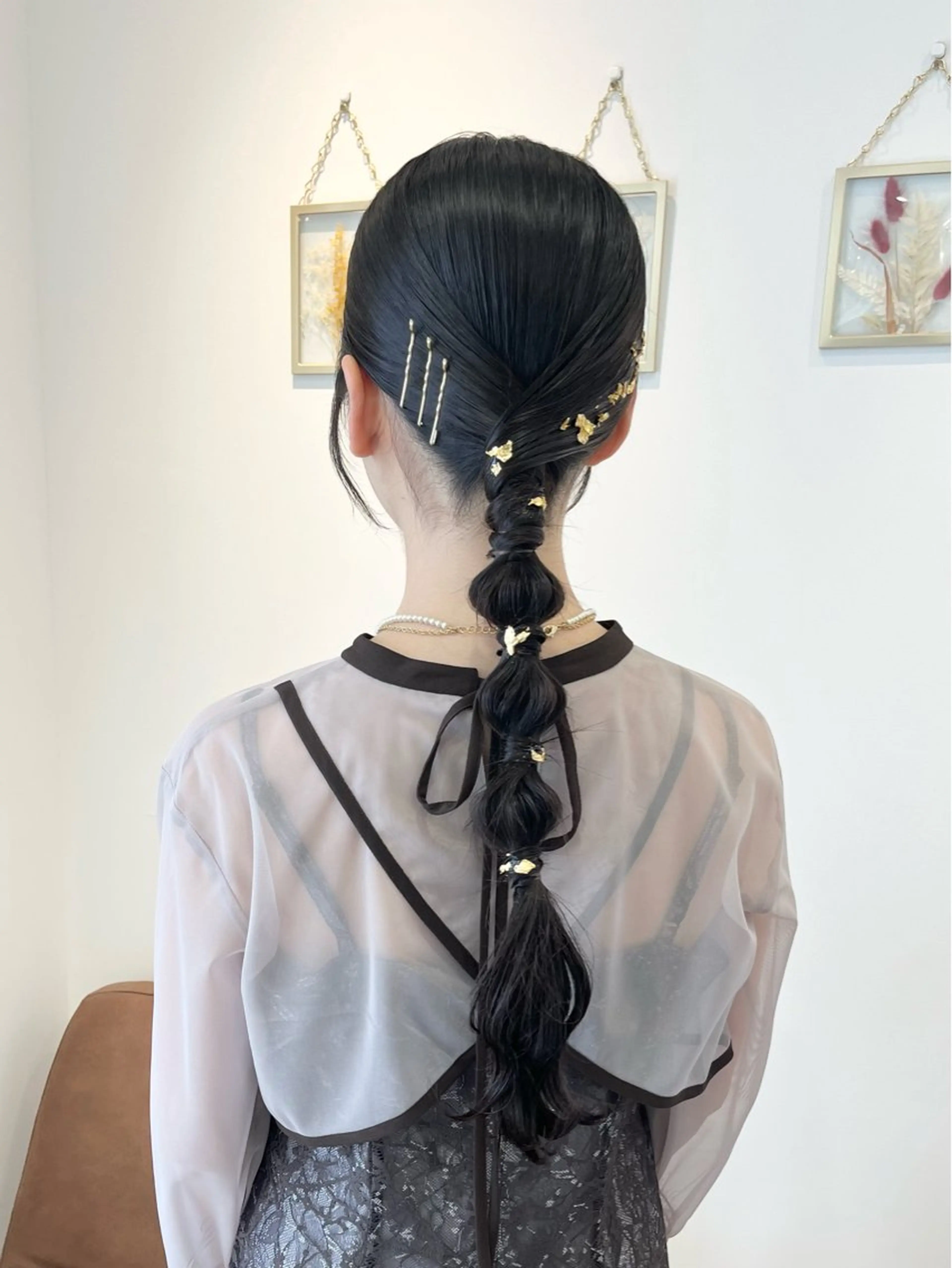 ロング ヘアアレンジ yunica所属・yunica manaeのヘアスタイル