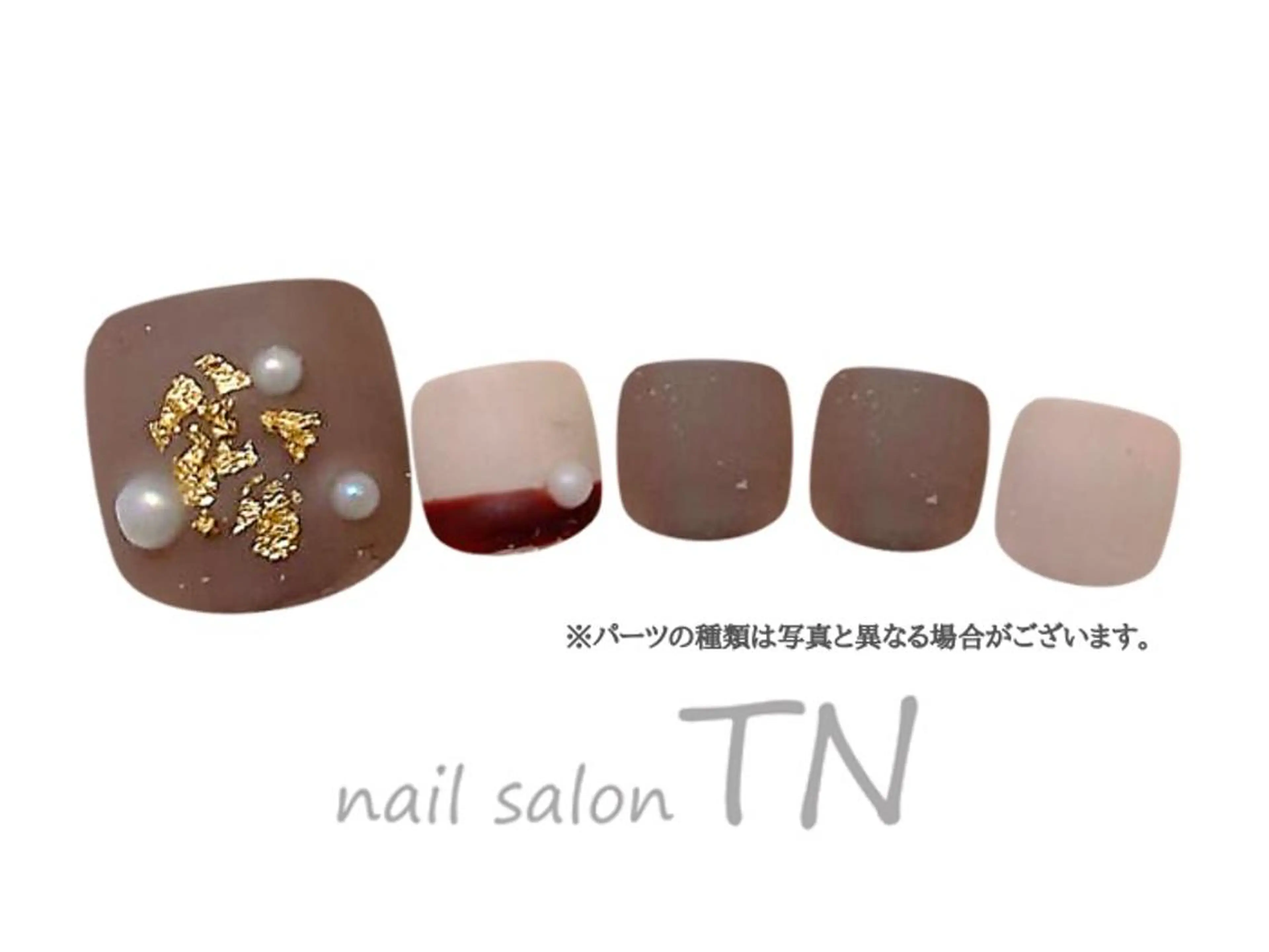 ネイル フットネイル 矢川 まどかのネイルデザイン