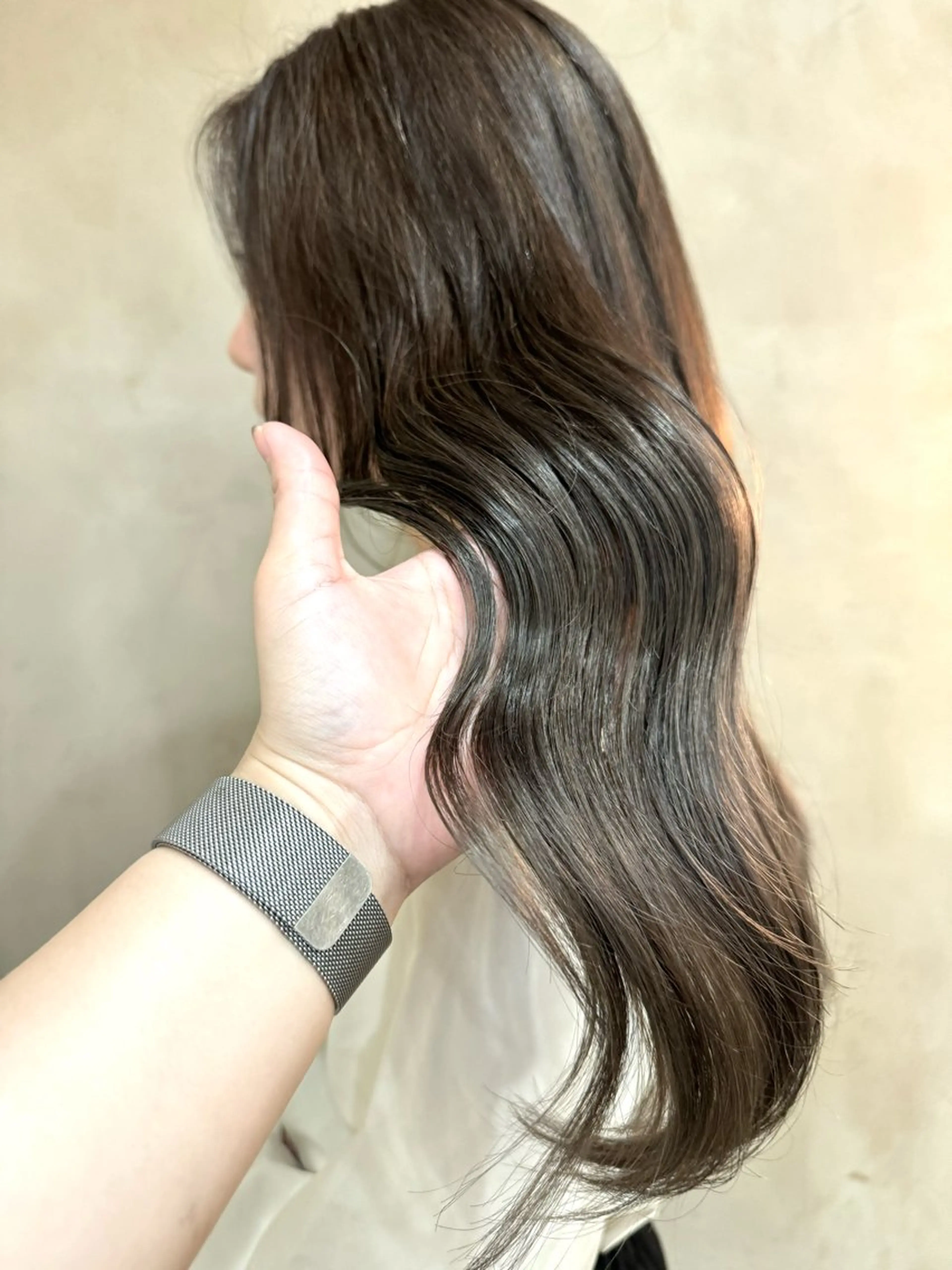 ロング カラー ヘアカラー トリートメント 矢場町/ダブルカラー /レイヤー/アリサのヘアスタイル