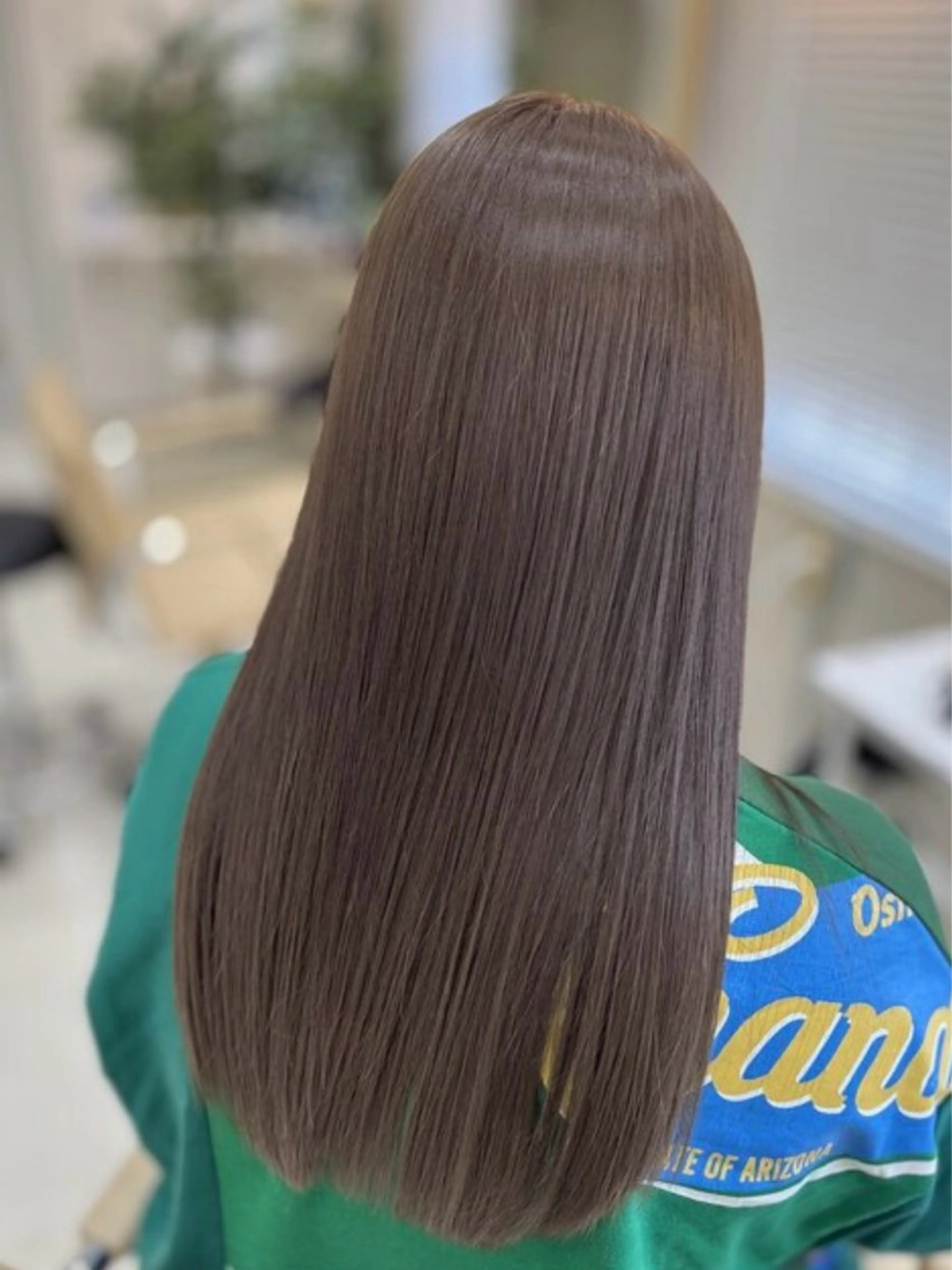 ロング カラー 髪質改善 トリートメント 縮毛矯正・髪質改善 人気No1🩶北島のヘアスタイル