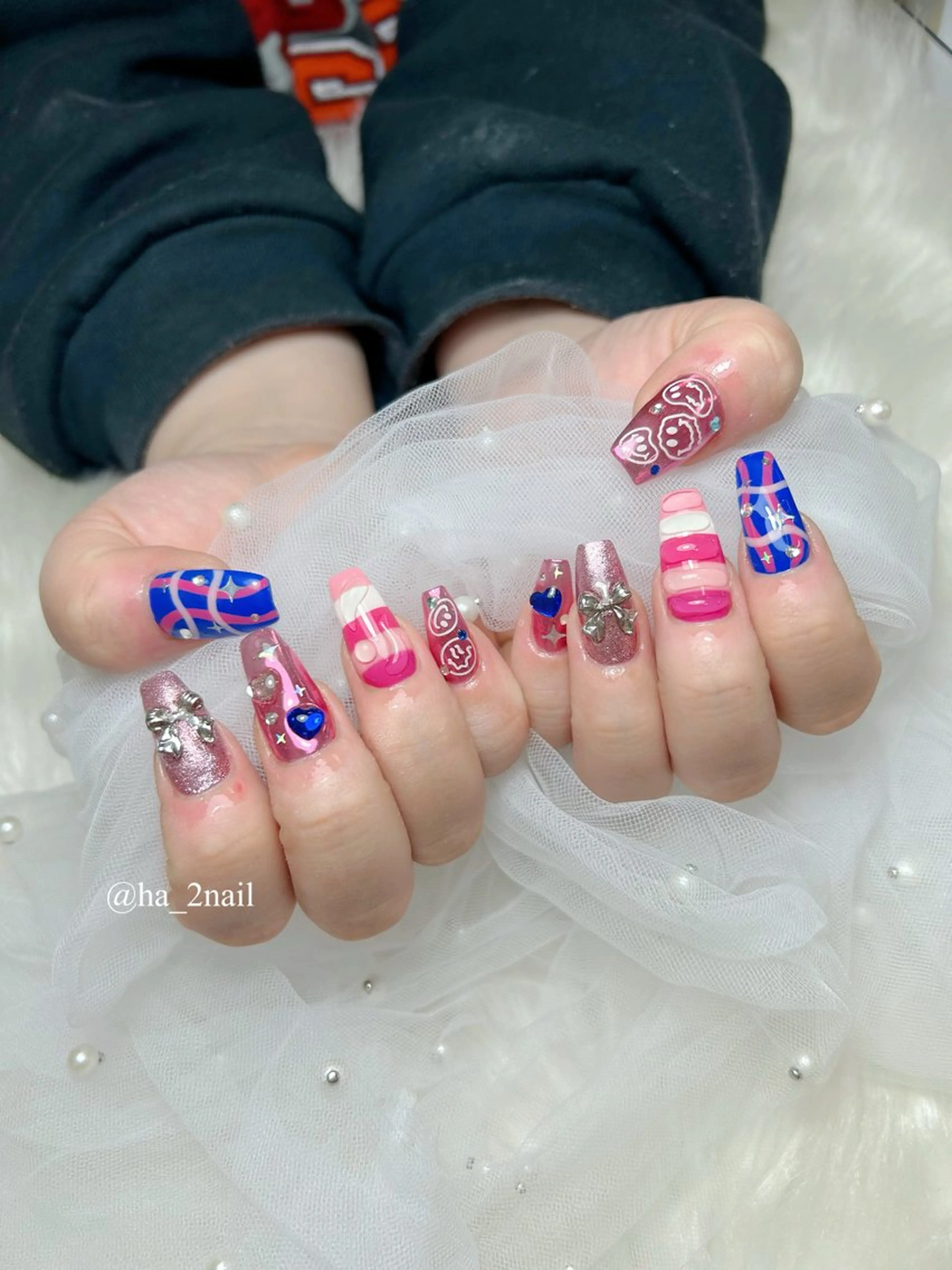 ネイル NAIL and EYELASH ALPHA.所属・ALPHA. 姫繇のネイルデザイン