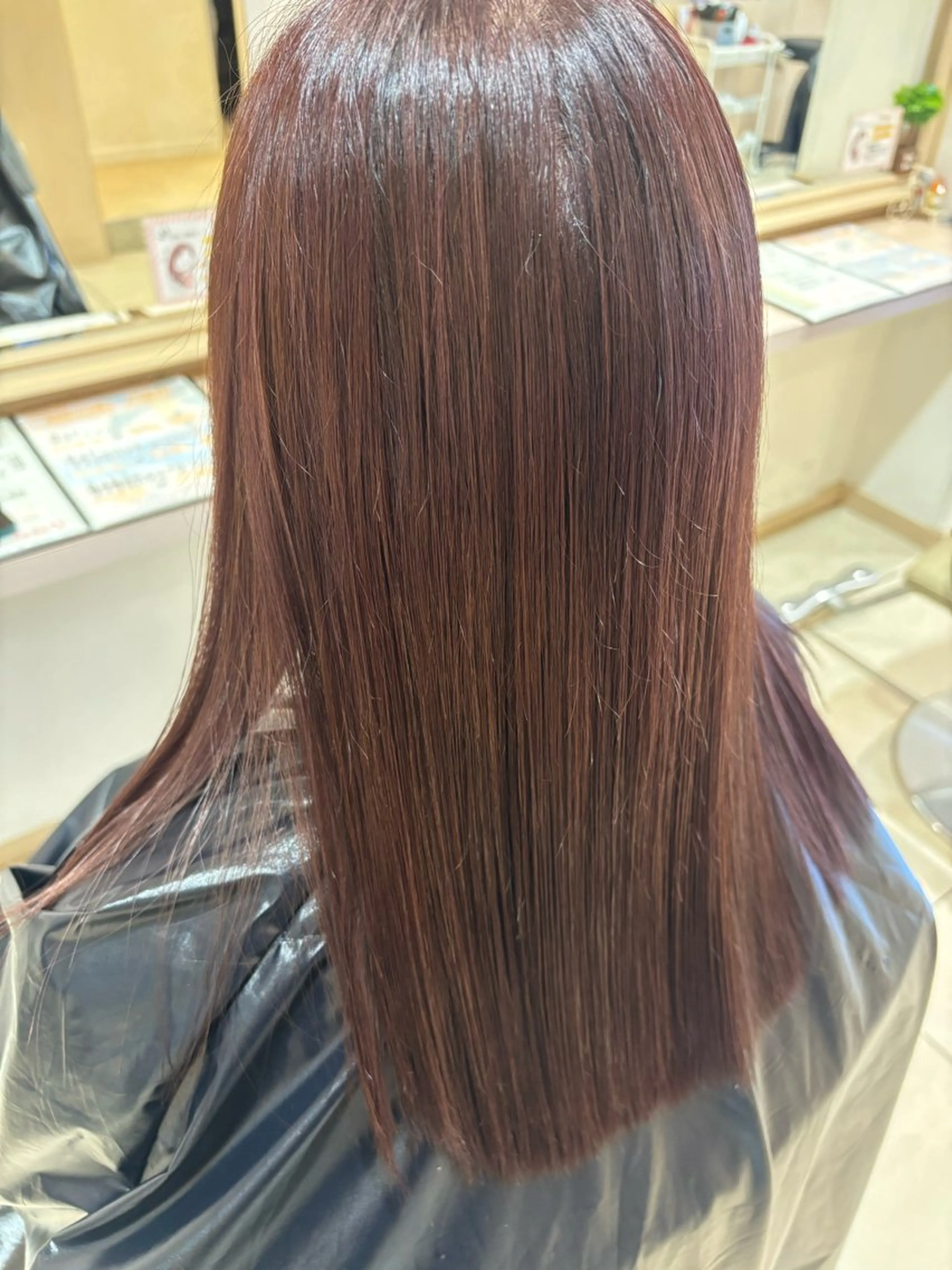 セミロング カラー 川島 梨菜🌹のヘアスタイル