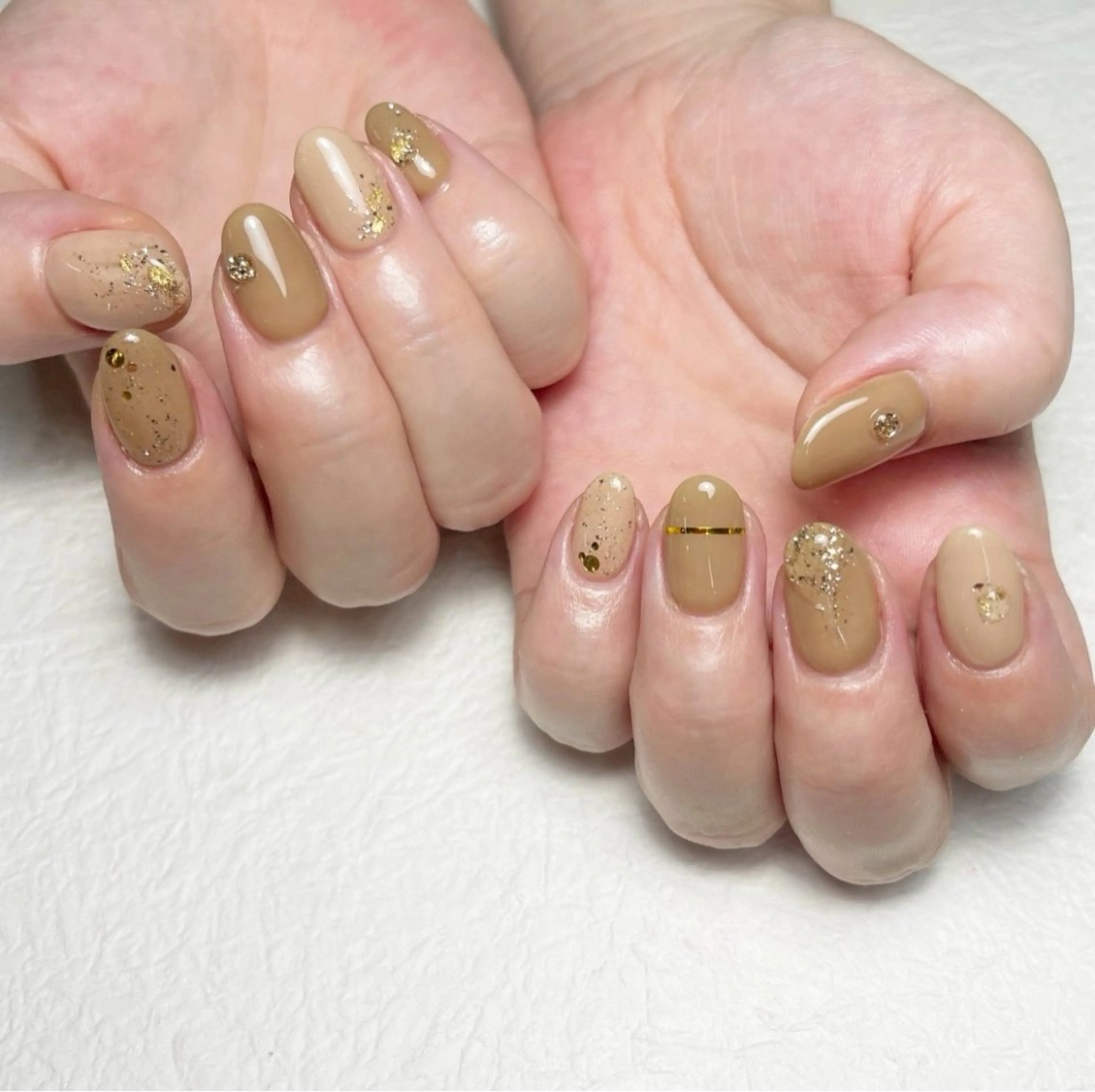 ネイル ワンカラーネイル ハンドネイル m. akiのネイルデザイン