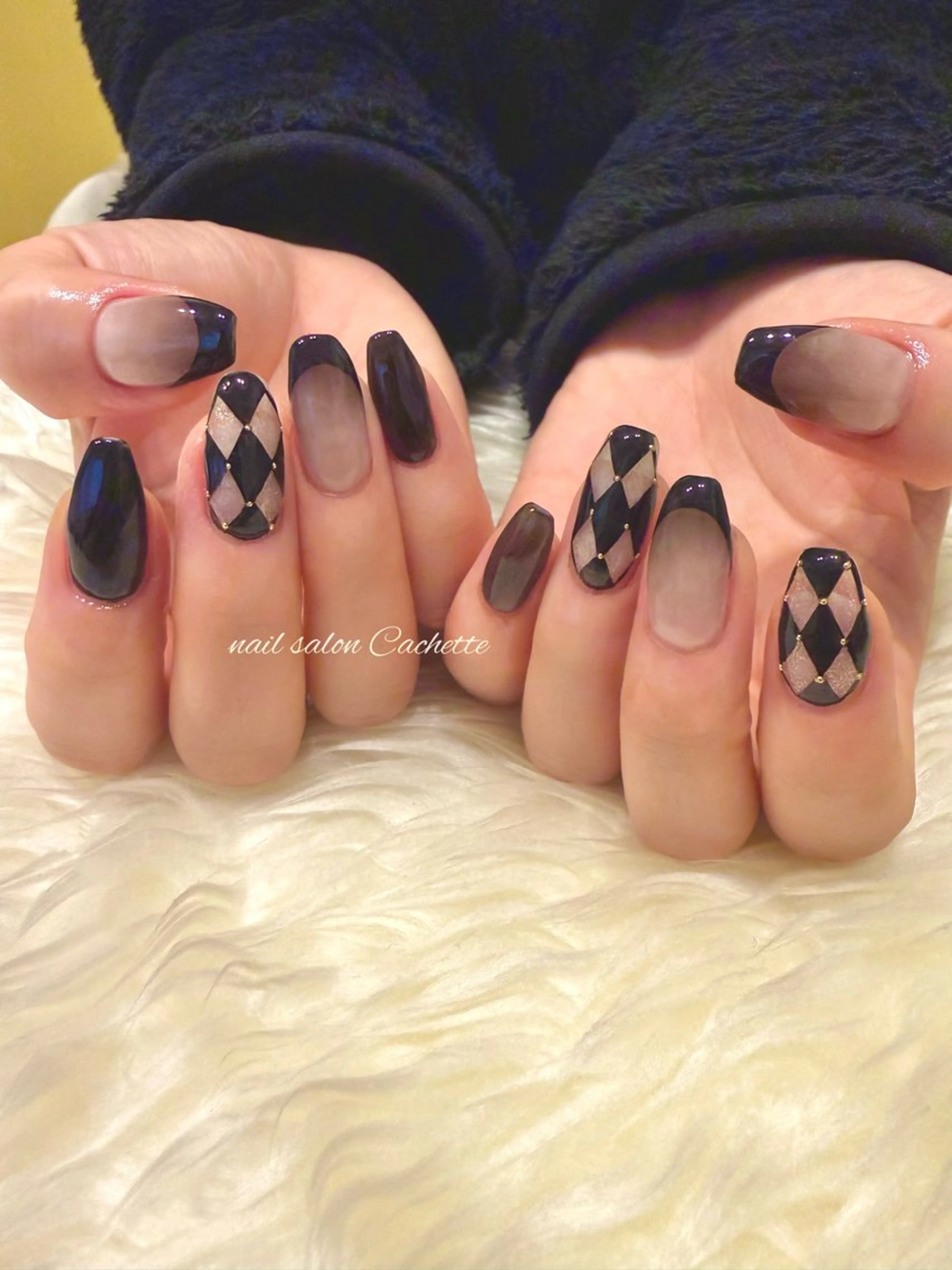 ネイル ハンドネイル ✧Cachette✧ YUKARIのネイルデザイン