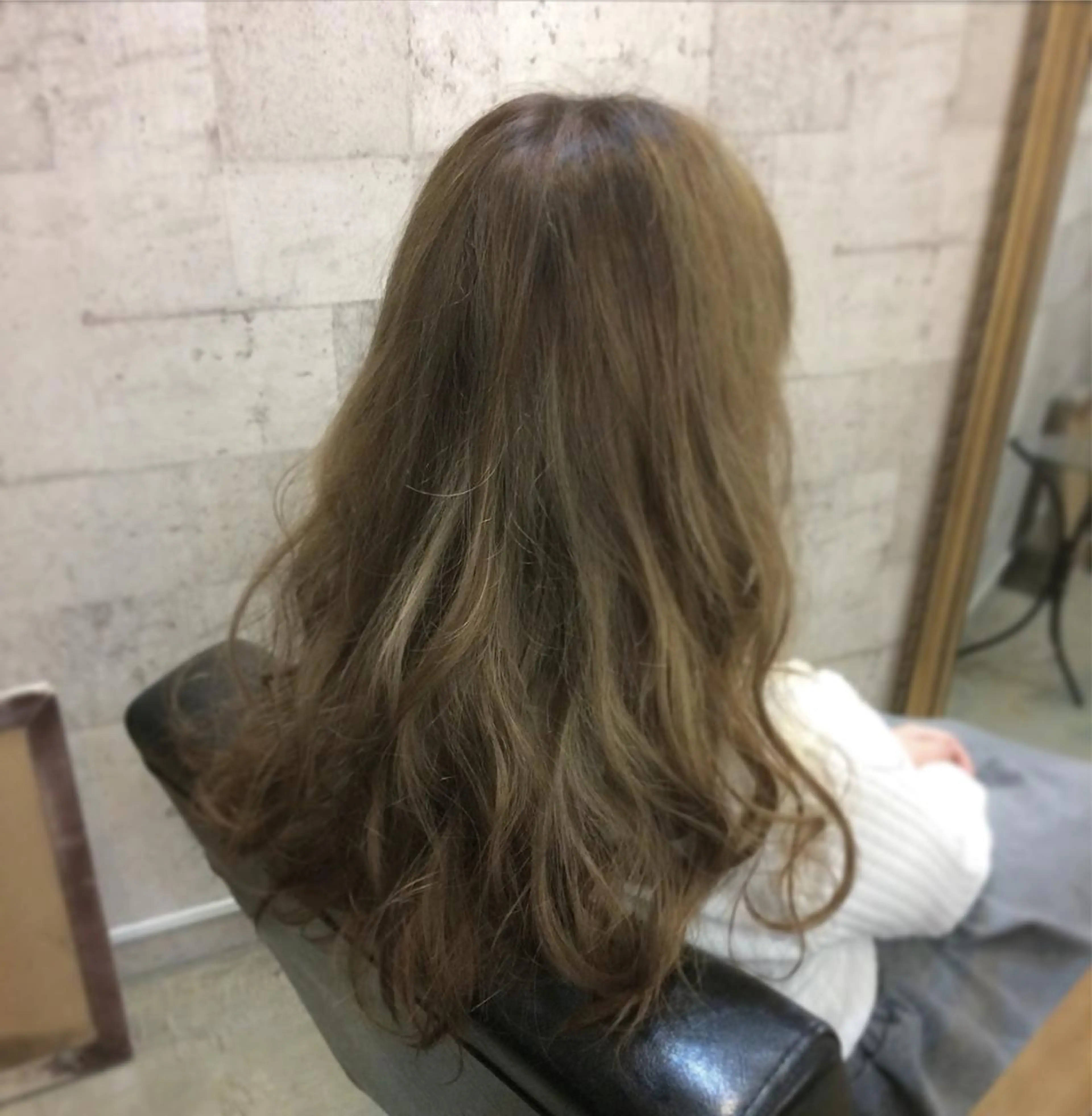 ロング カラー インナーカラー/天神 ブリーチ/吉田のヘアスタイル