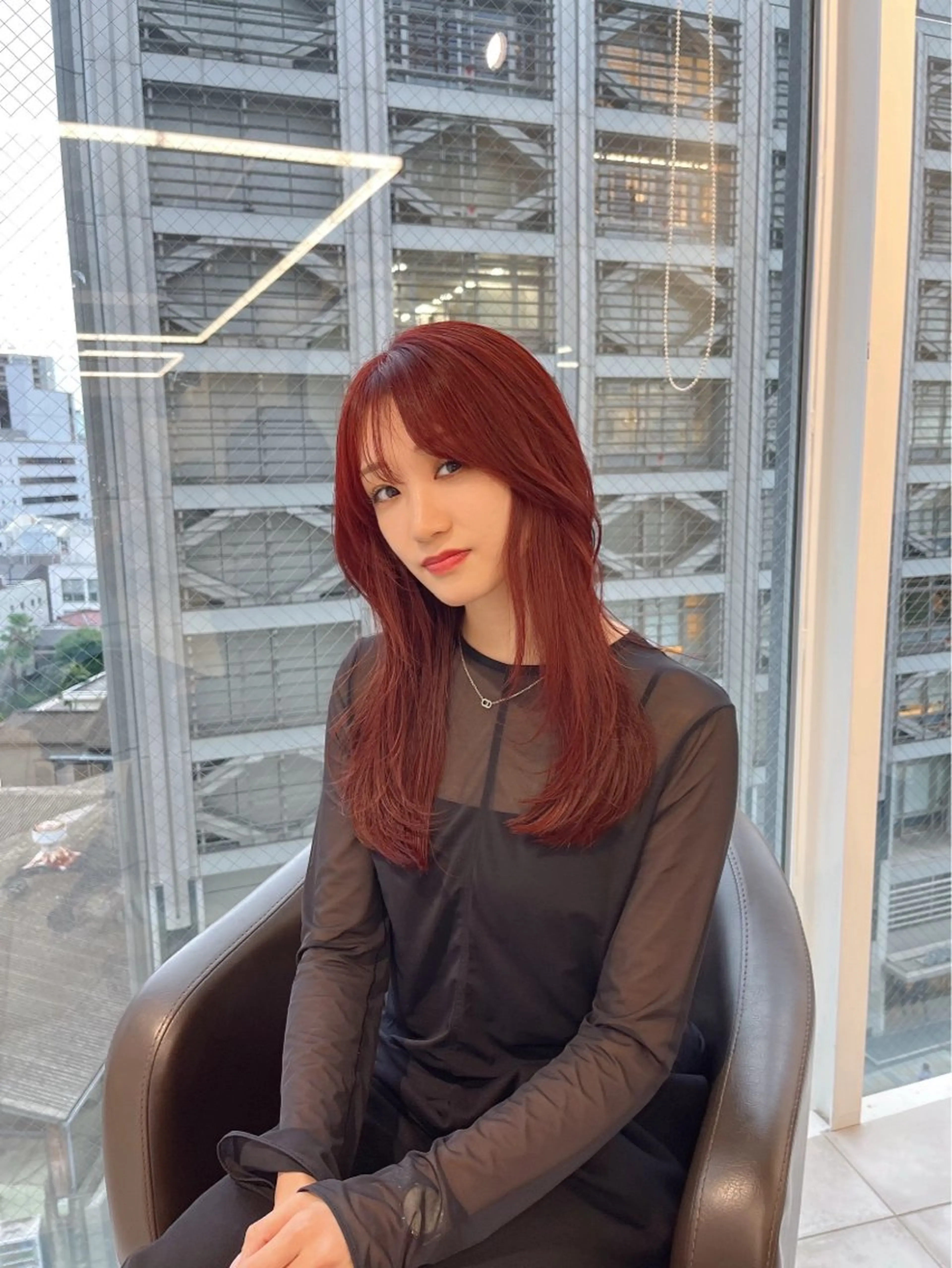 ロング カラー ヘアアレンジ 【代表】 たき〜のヘアスタイル