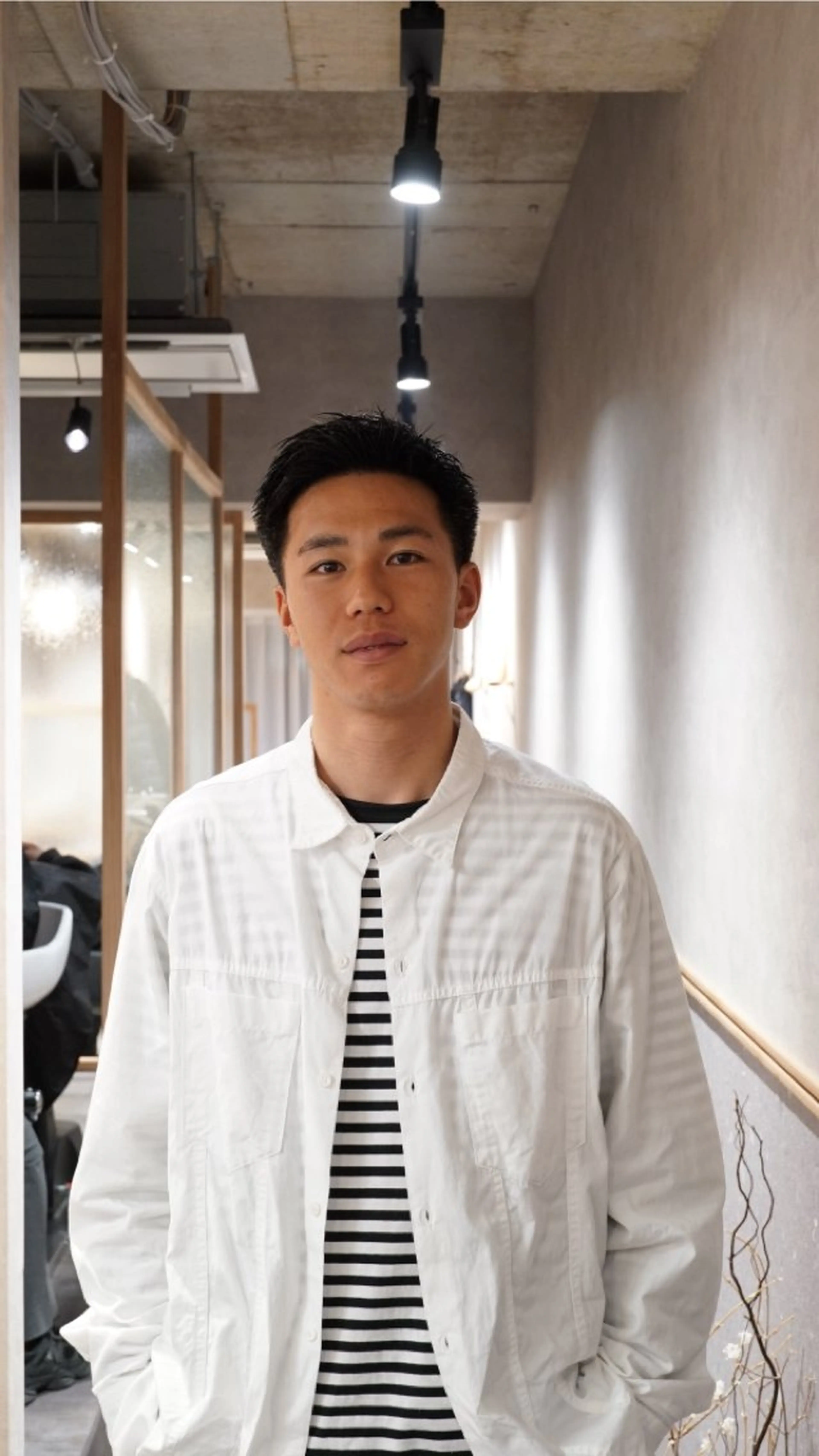 ショート 東 峻平のヘアスタイル