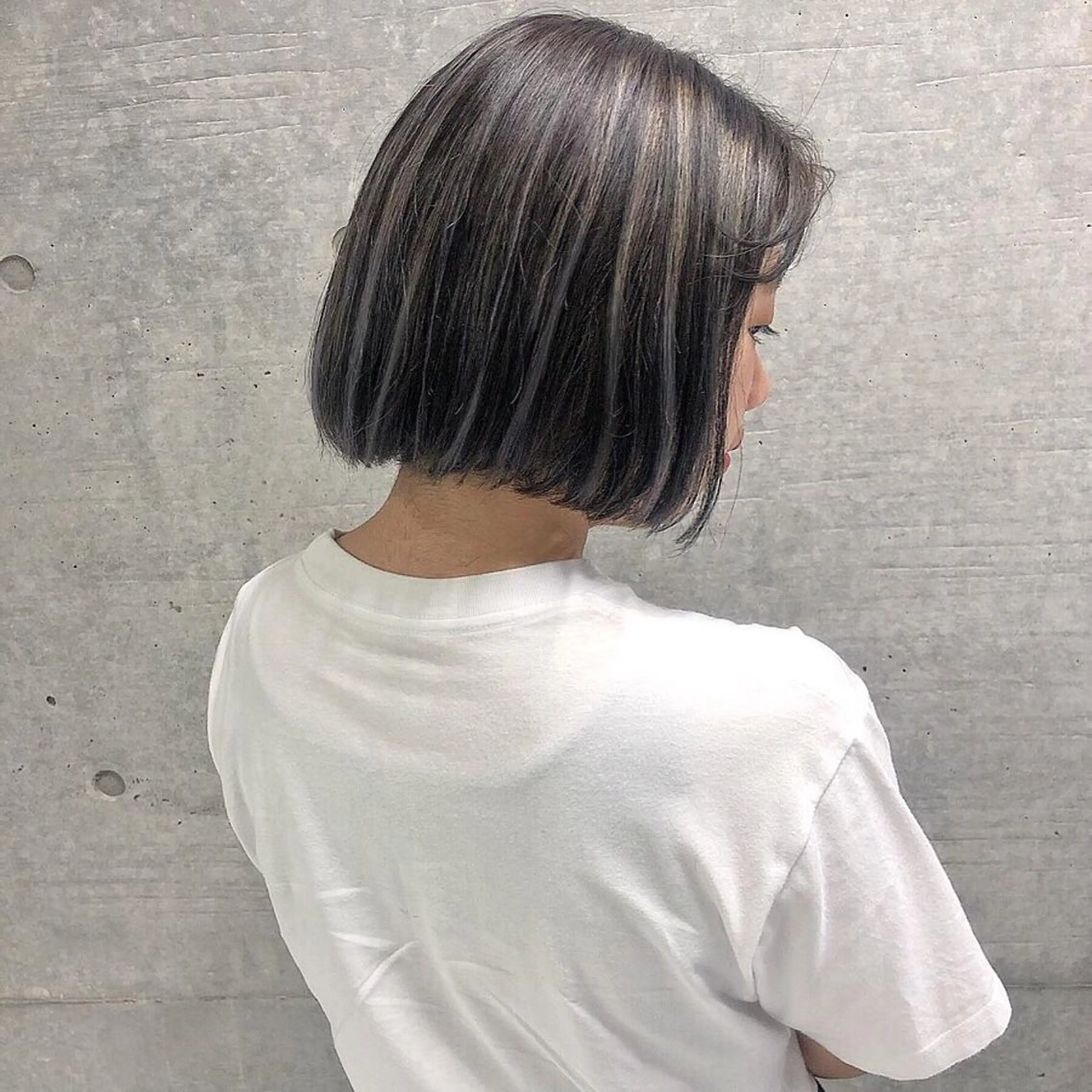 ミディアム カラー ブリーチ ハイライトカラー ハイライト GrandStory SHIBUYA所属・卒業式お呼ばれ🕊️ ヘアセット✴︎ミキのヘアスタイル