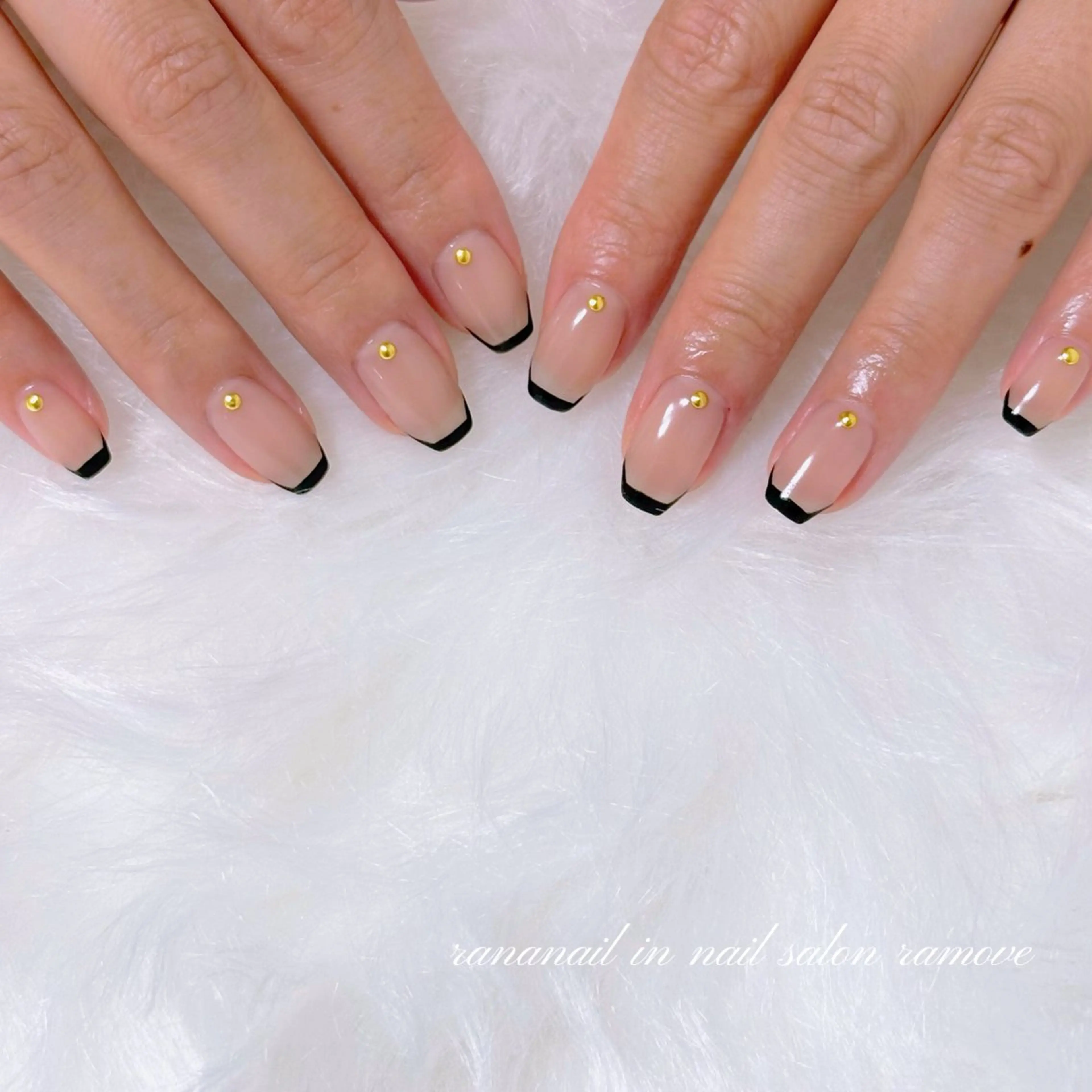 ネイル フレンチネイル ハンドネイル nail salon ramove所属・ramove ranaのネイルデザイン