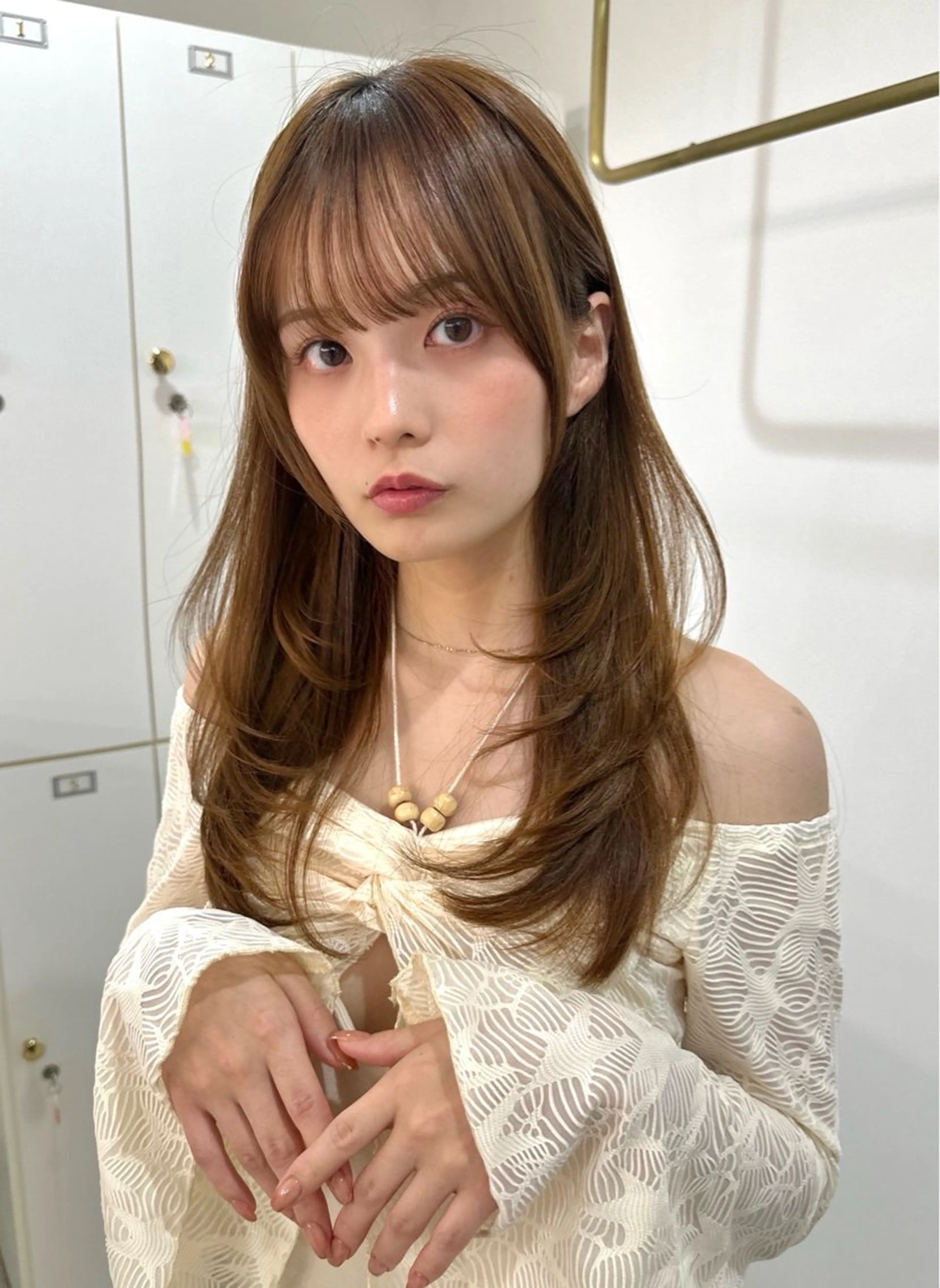 セミロング “似合わスタイル” lemiie ハナのヘアスタイル