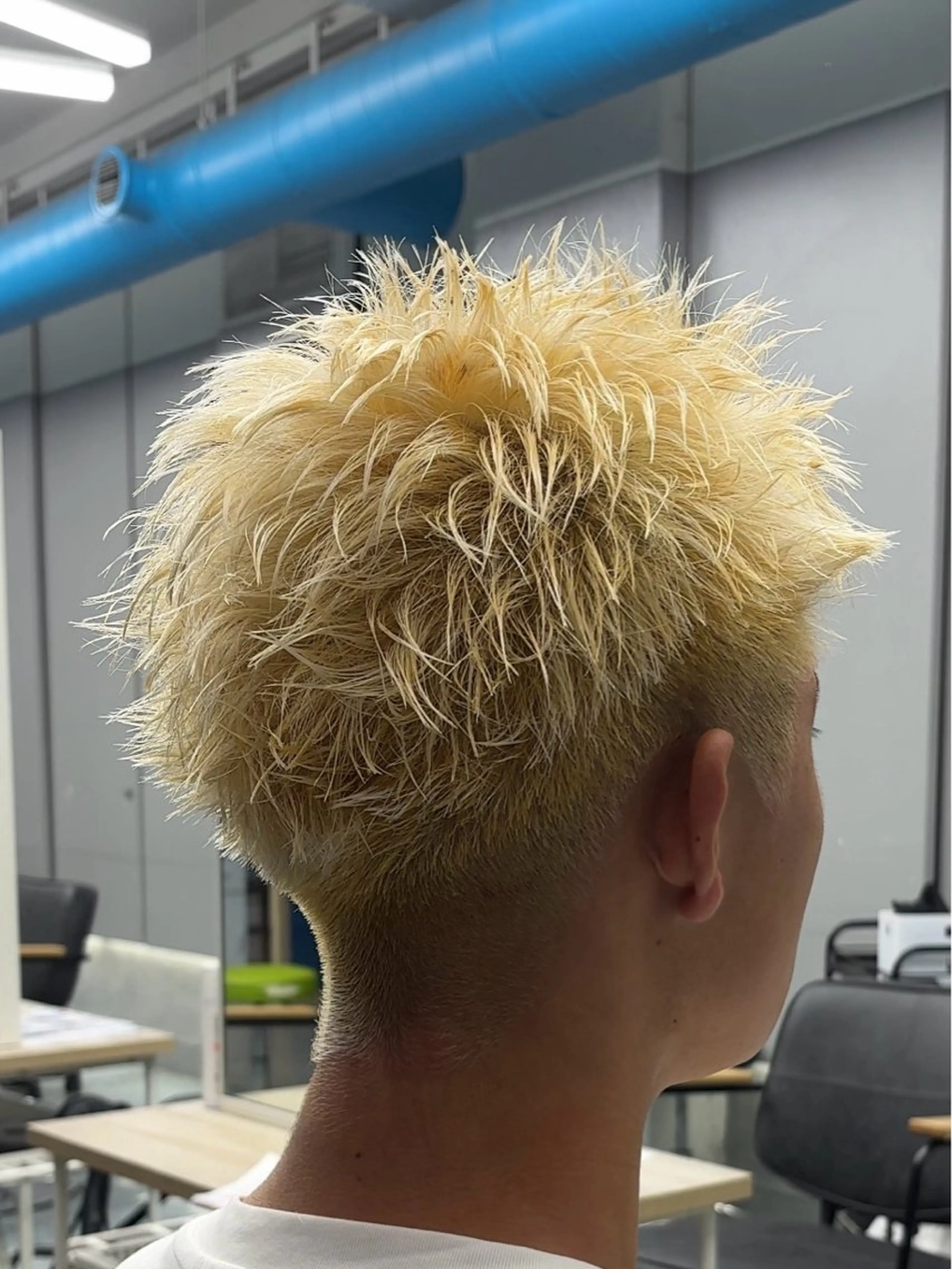 ショート カラー メンズ カット ヘアカラー ⚜️メンズ 特化Towa⚜️のヘアスタイル