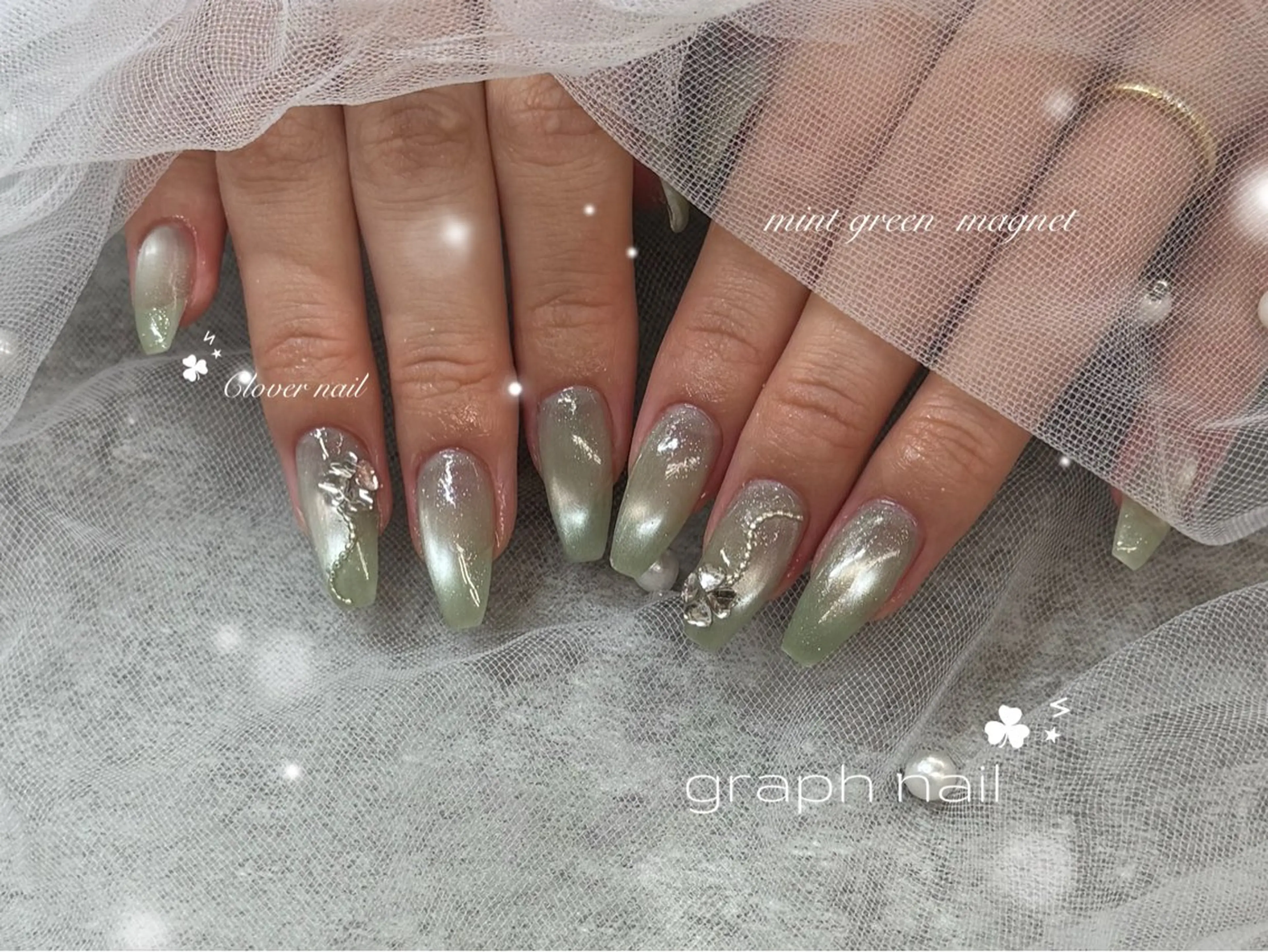 ネイル graph nail【グラフ ネイル】所属・graphnail‪ ‪‪❤︎‬manaのネイルデザイン