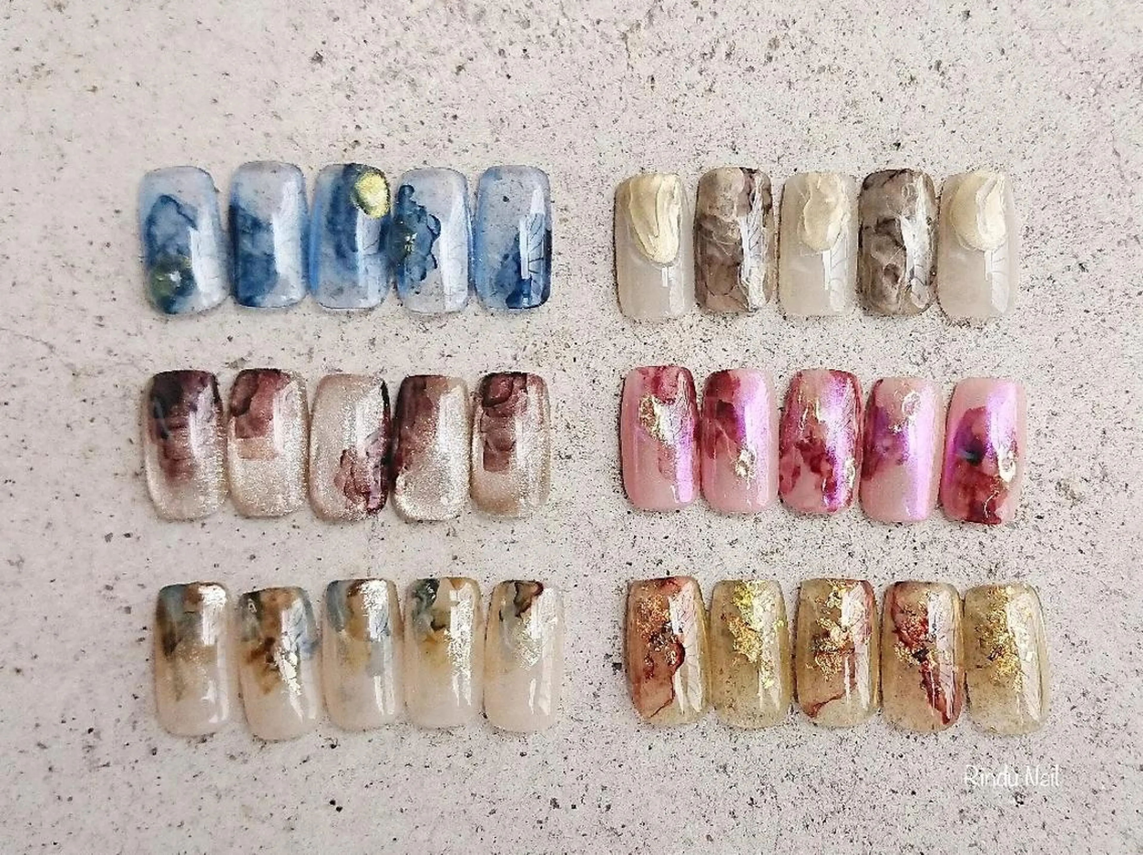 ネイル Rindu Nail 名駅miniのネイルデザイン