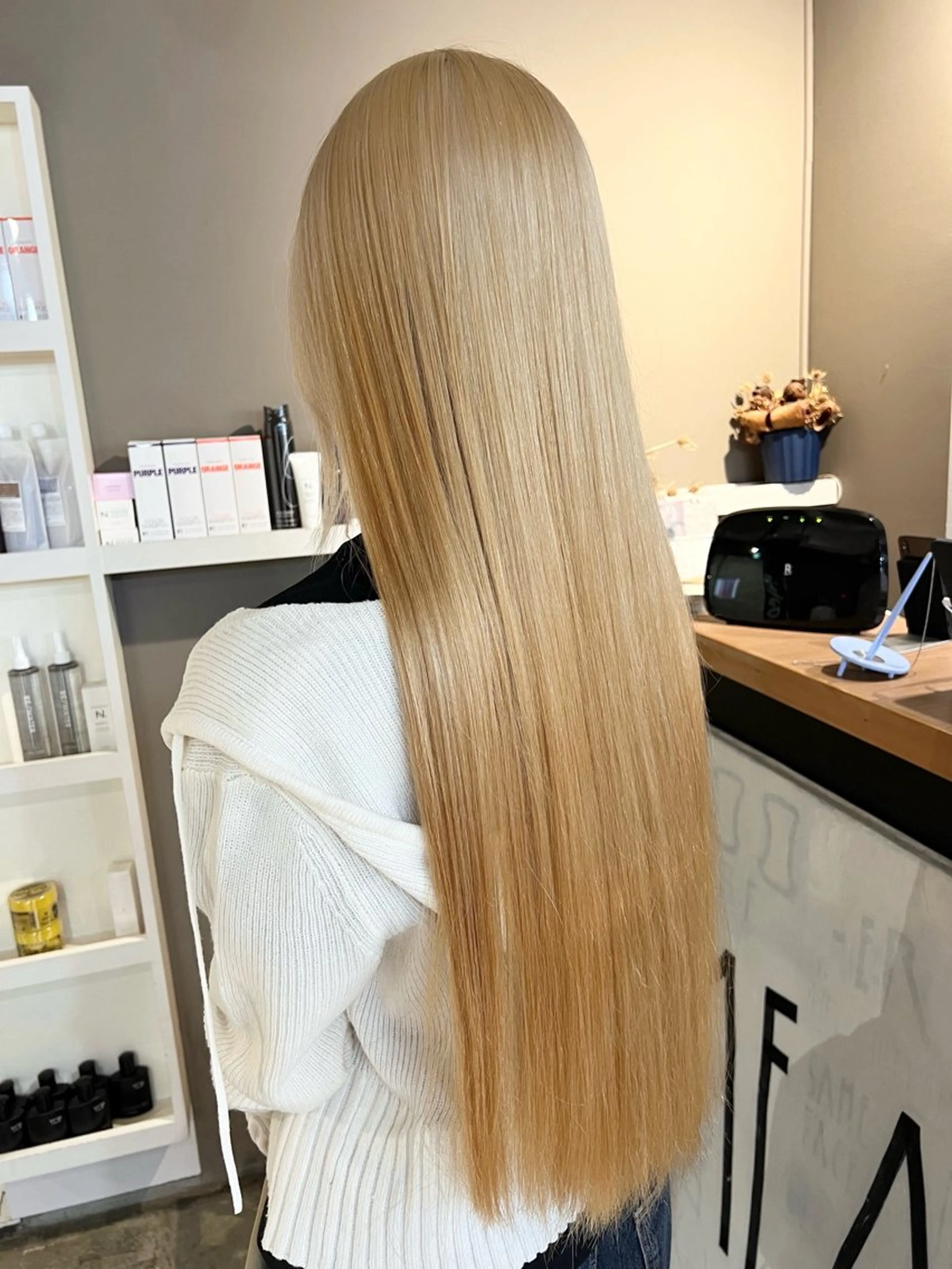 ロング カラー daiki 原宿のヘアスタイル