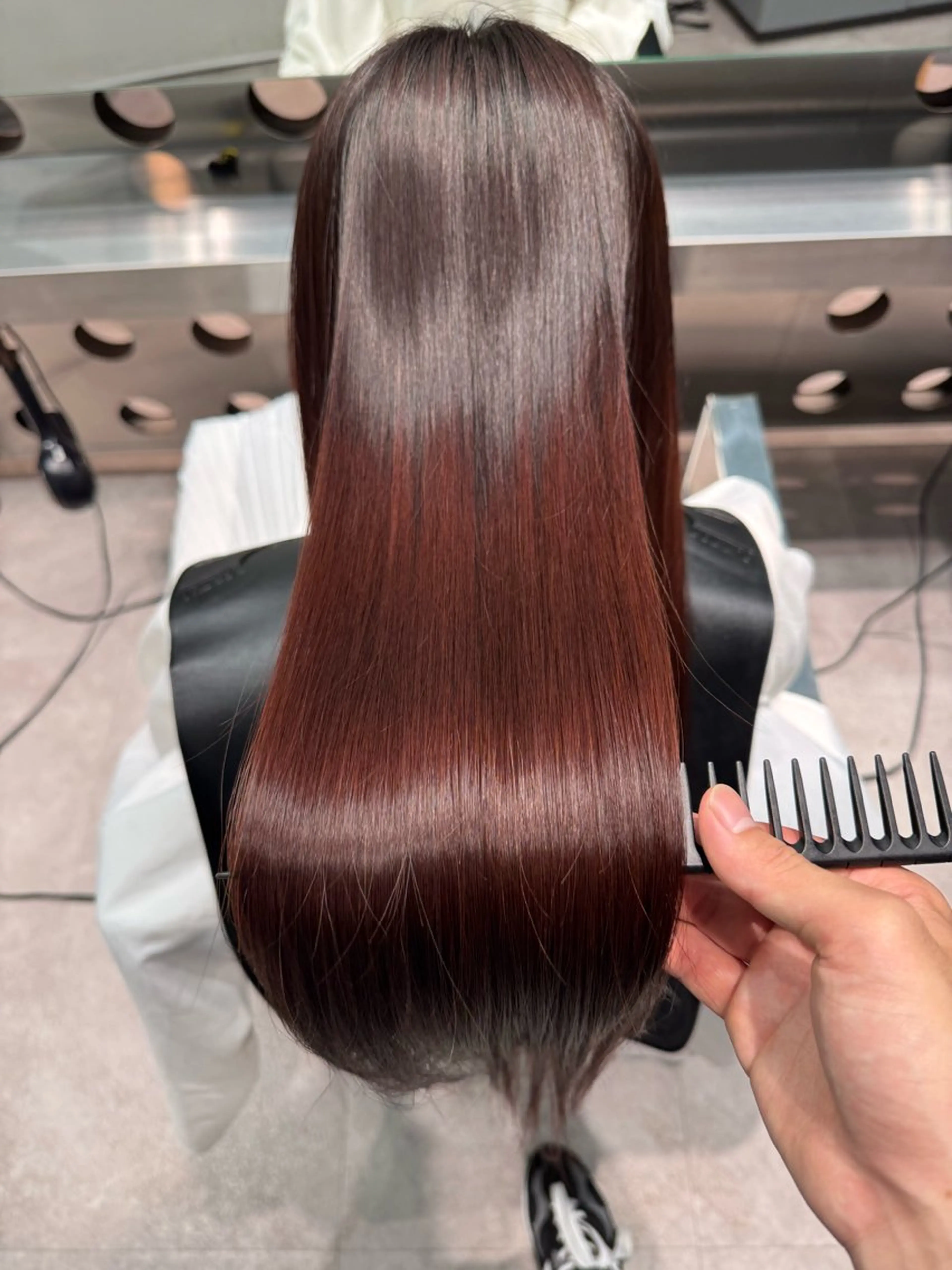 ロング パーマ 北村 岳久翔のヘアスタイル