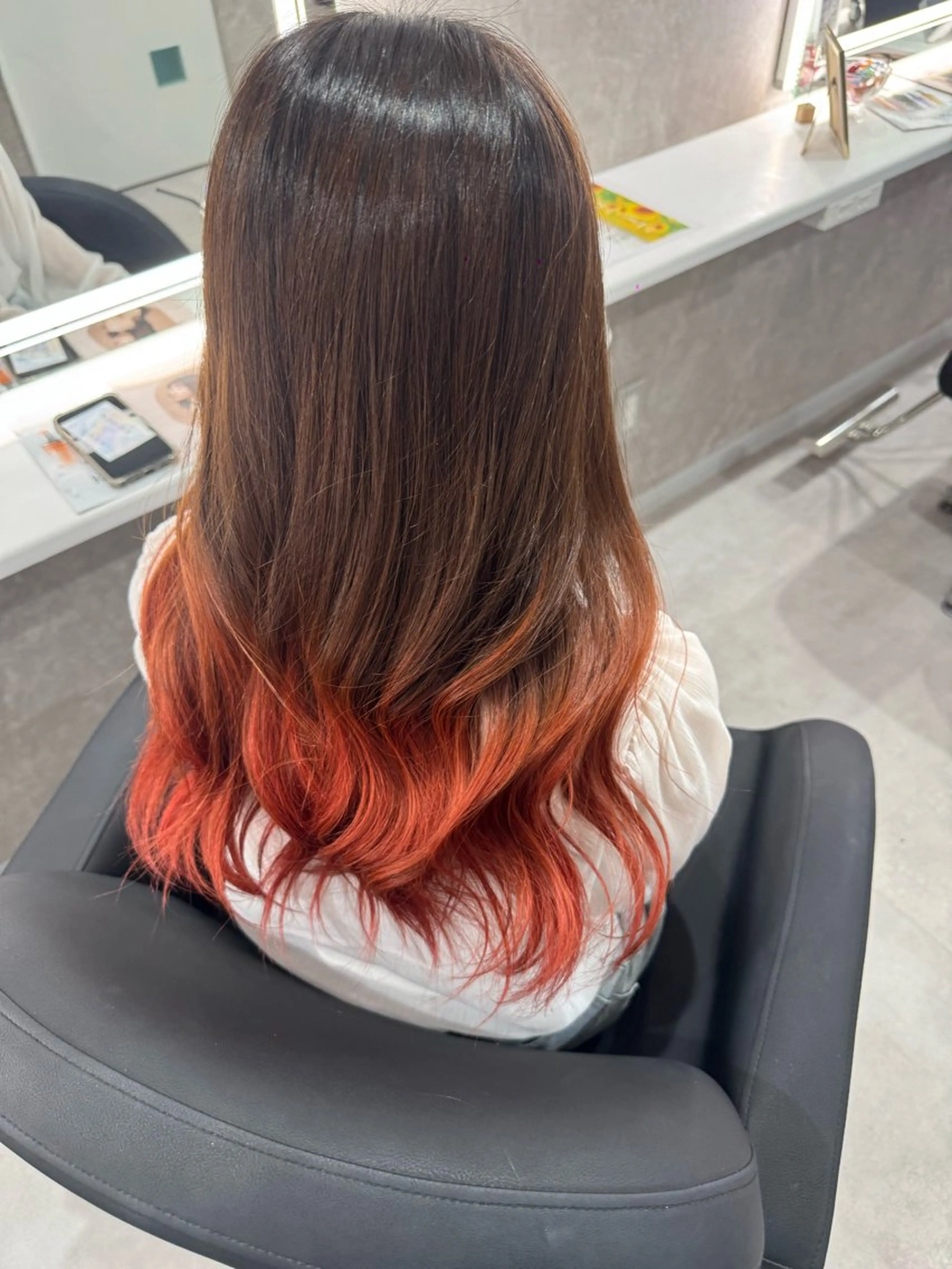 ロング ヘアカラー モテ髪提案🫧 /HaRu🏳️⚧のヘアスタイル