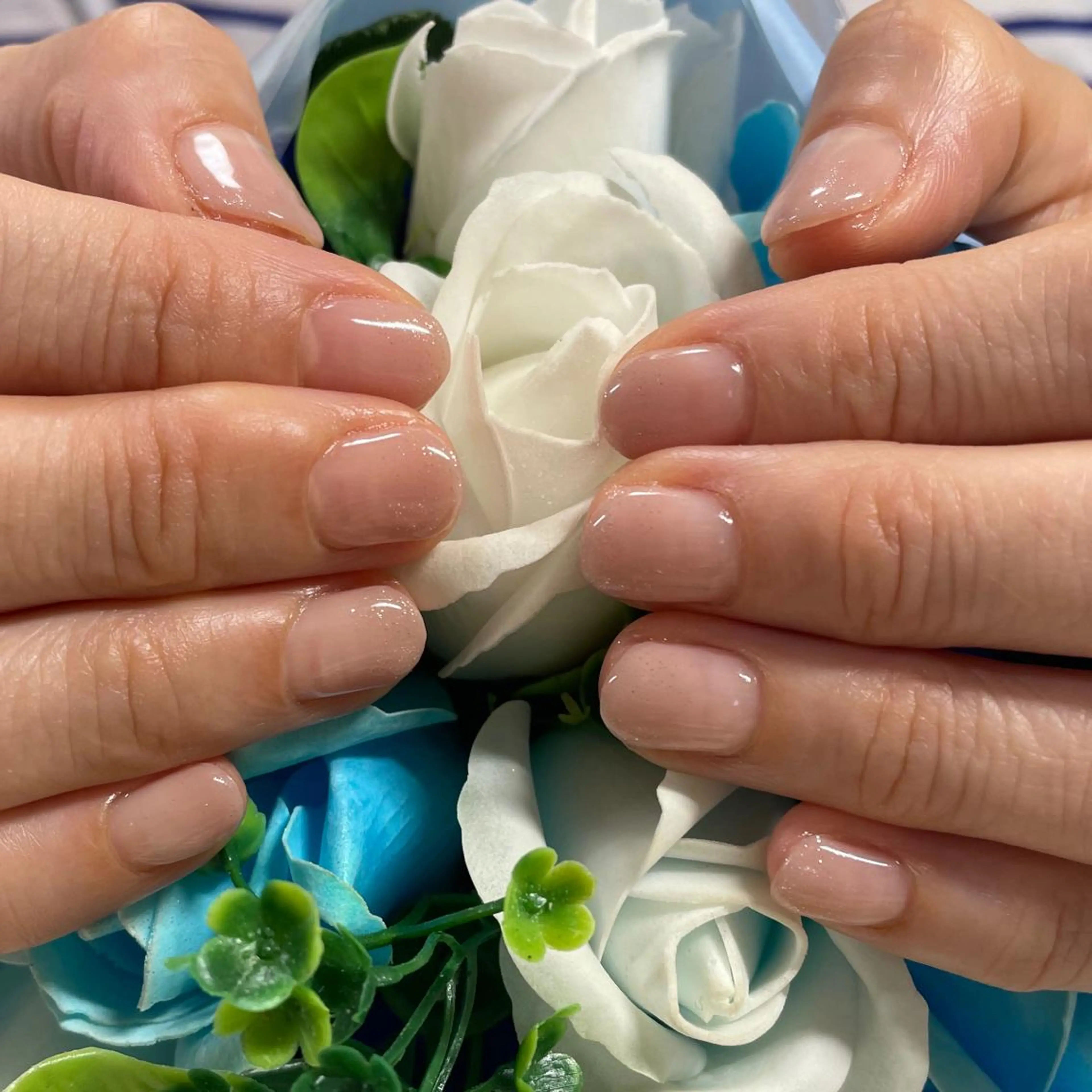 ネイル グラデーション 奥園 良恵のネイルデザイン