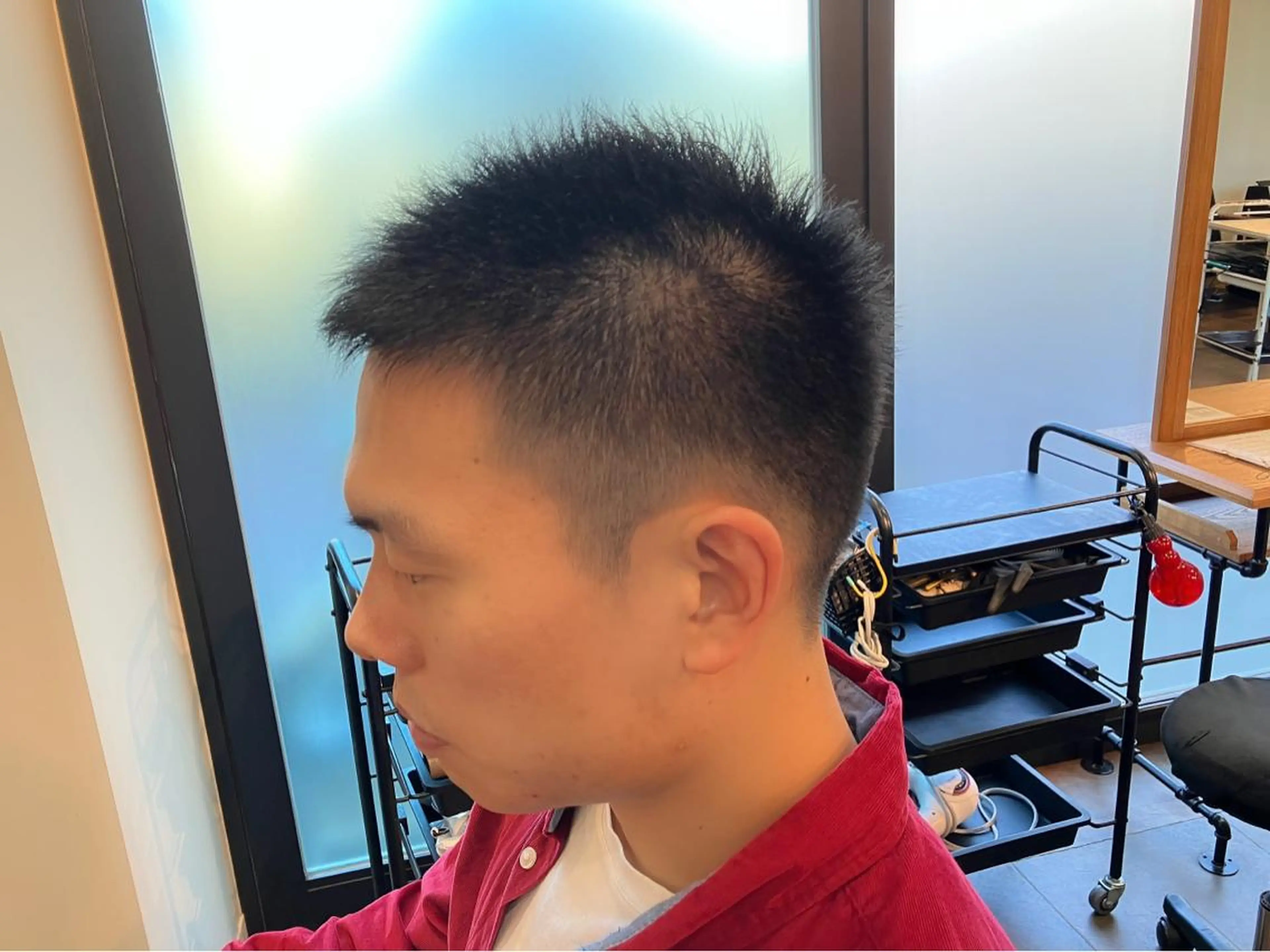 メンズ モヒカン Hair&Make Nahoのマツエク・マツパデザイン