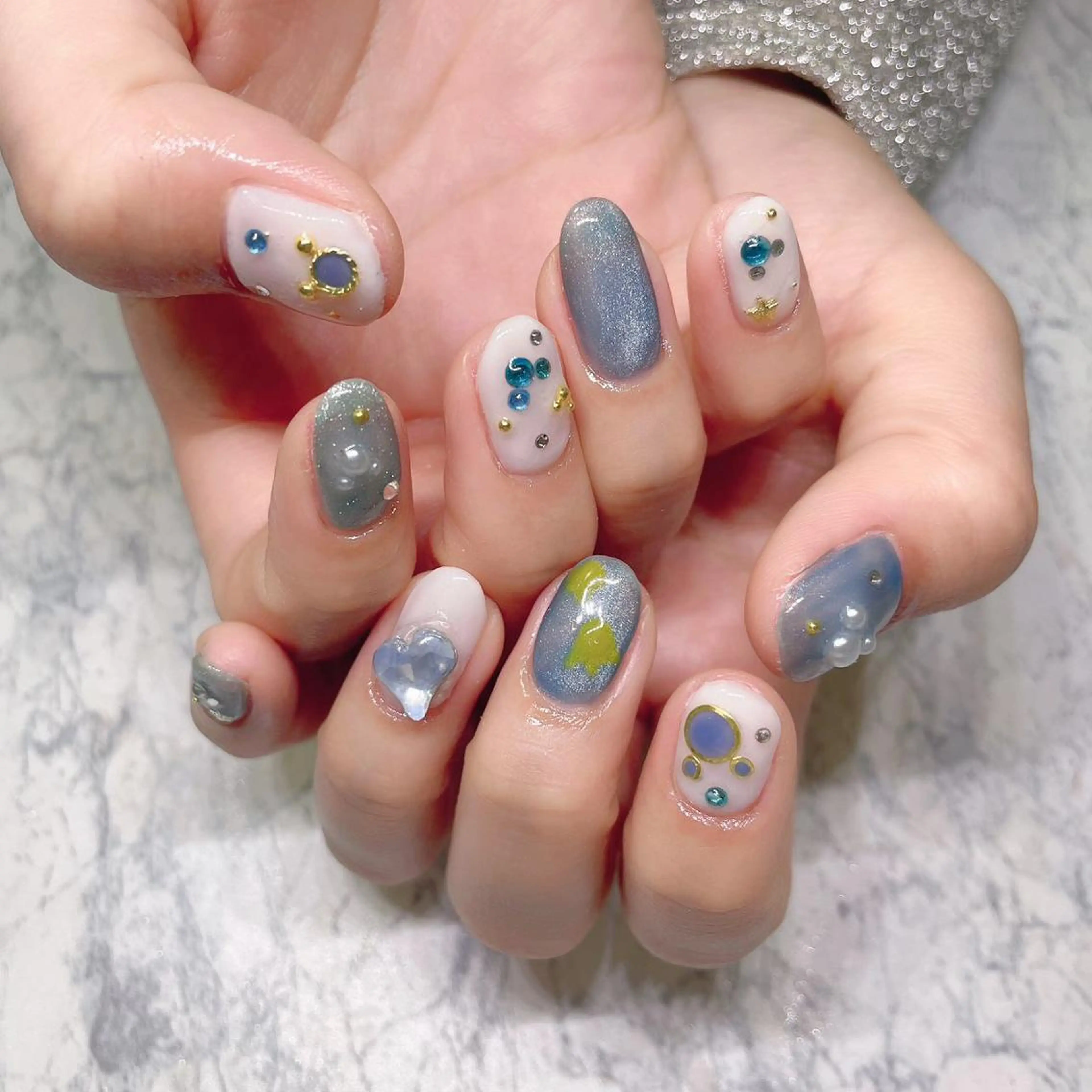 ネイル ハンドネイル lucky シュウのネイルデザイン