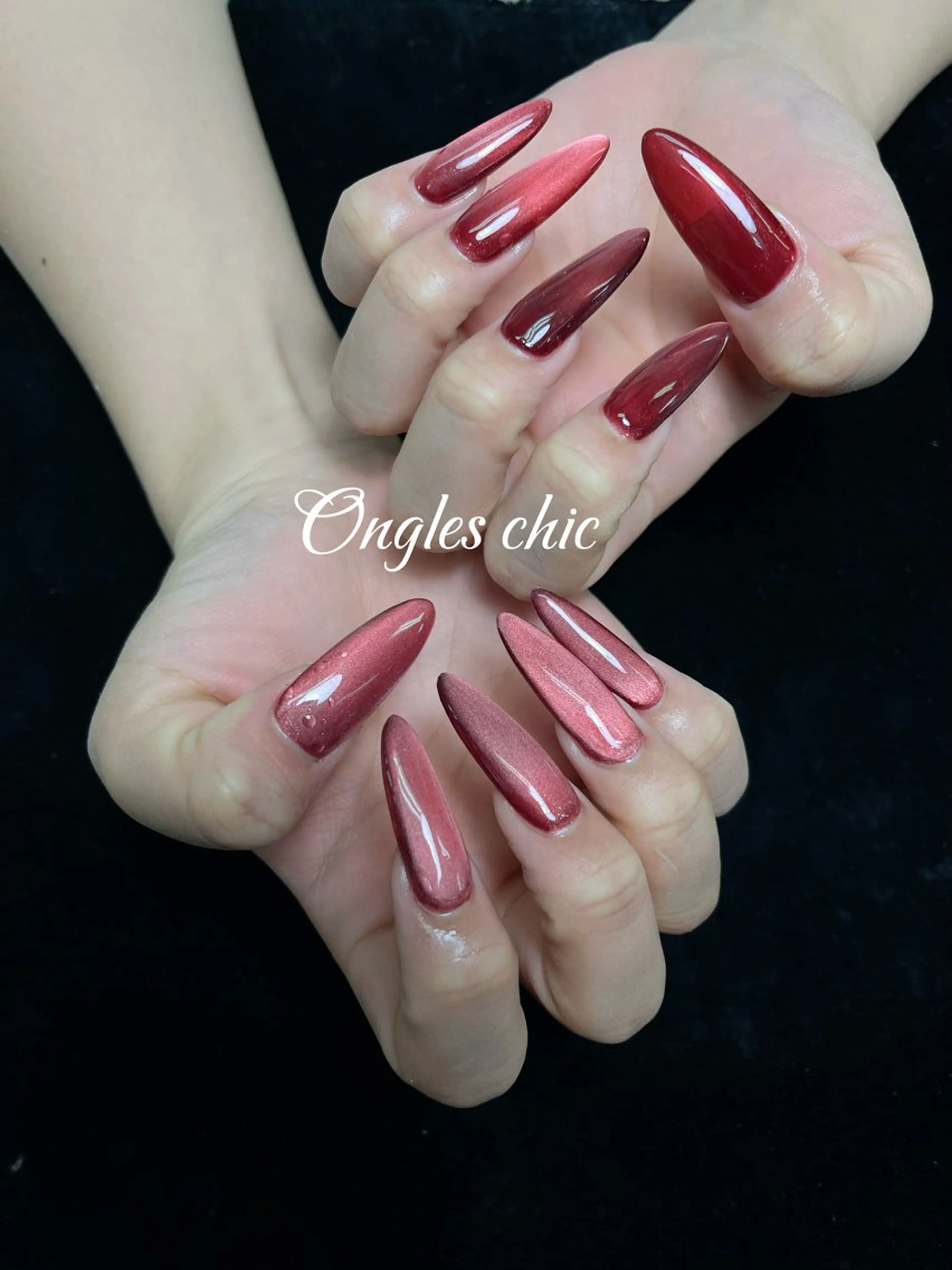 ネイル ハンドネイル ongles chicのネイルデザイン