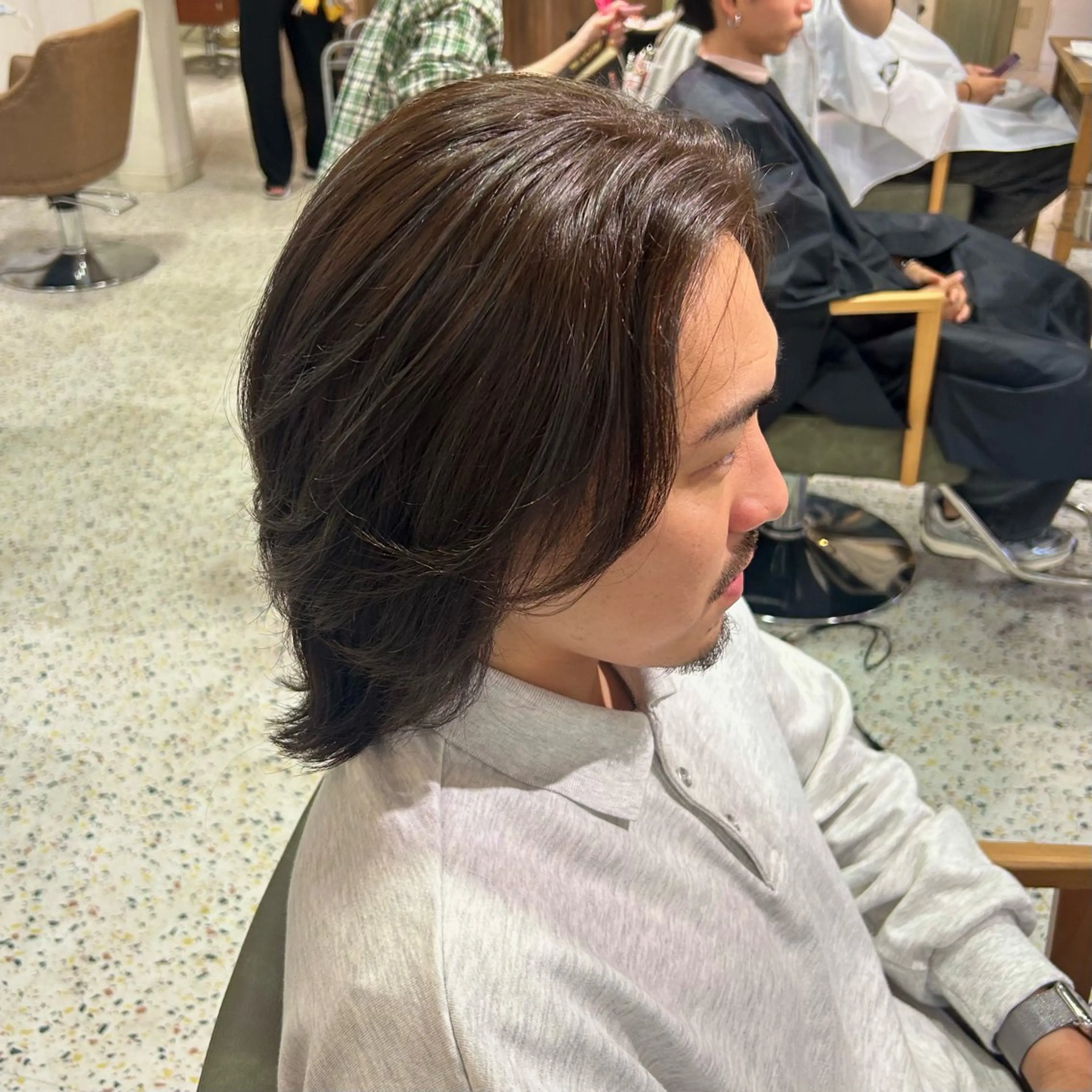 ミディアム カラー メンズ momo 【🚹 メンズモデル様募集】のヘアスタイル