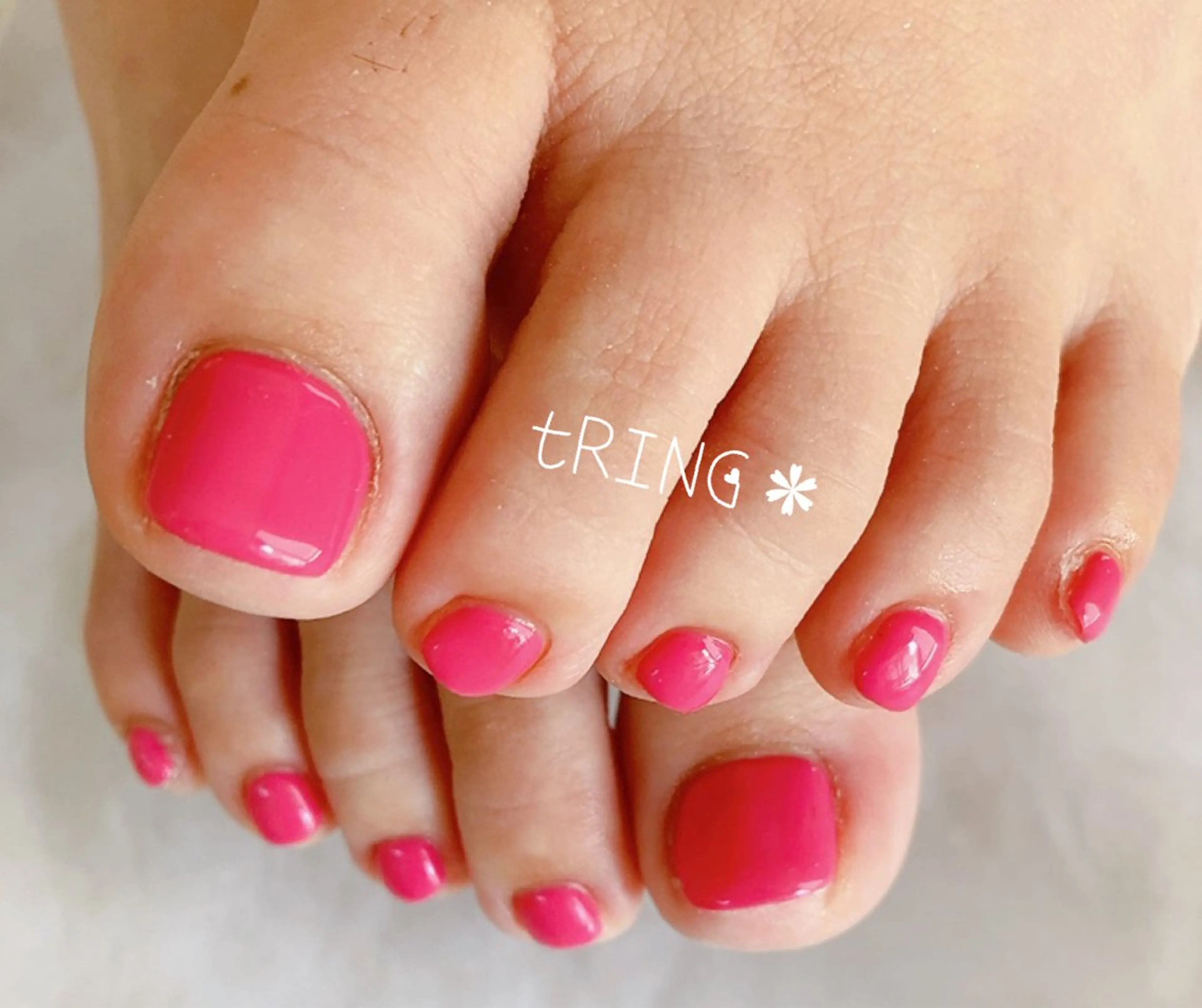 ネイル ハンドネイル tRING＊ しいの木台のネイルデザイン