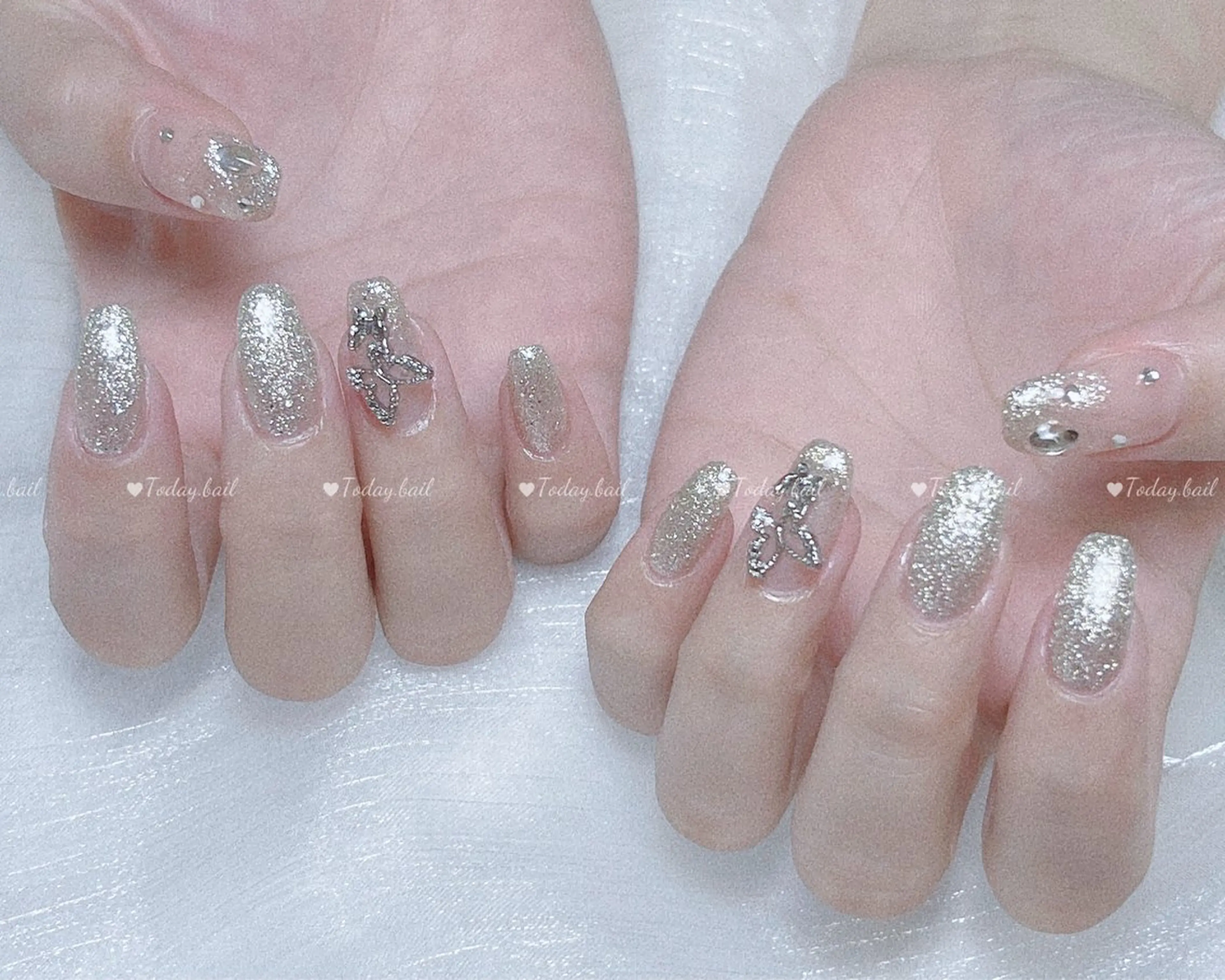 ネイル ハンドネイル 🎀Today nail💅のネイルデザイン