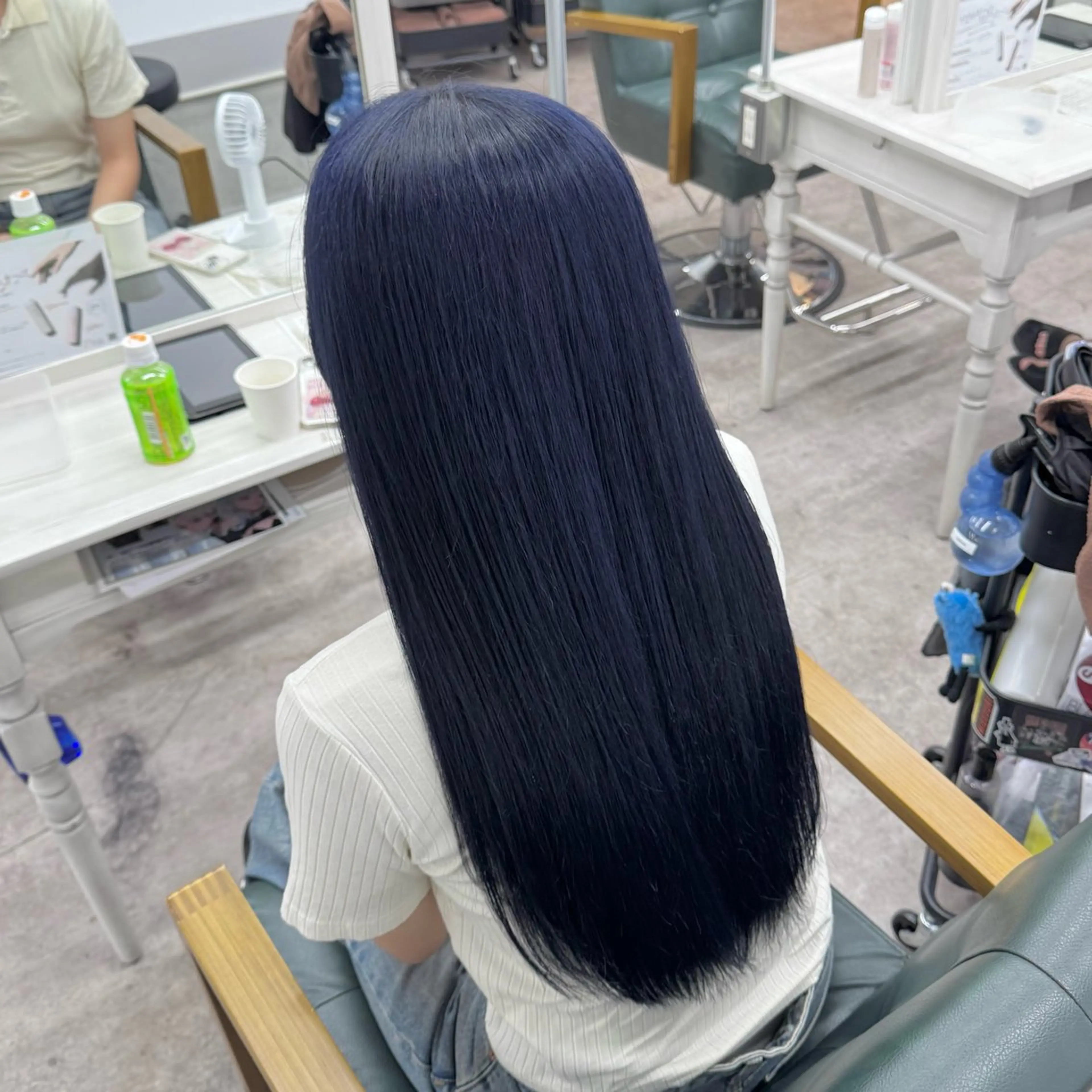 ロング カラー カット ヘアカラー JUNSHIN🦋 ヘアセット／カラーのヘアスタイル