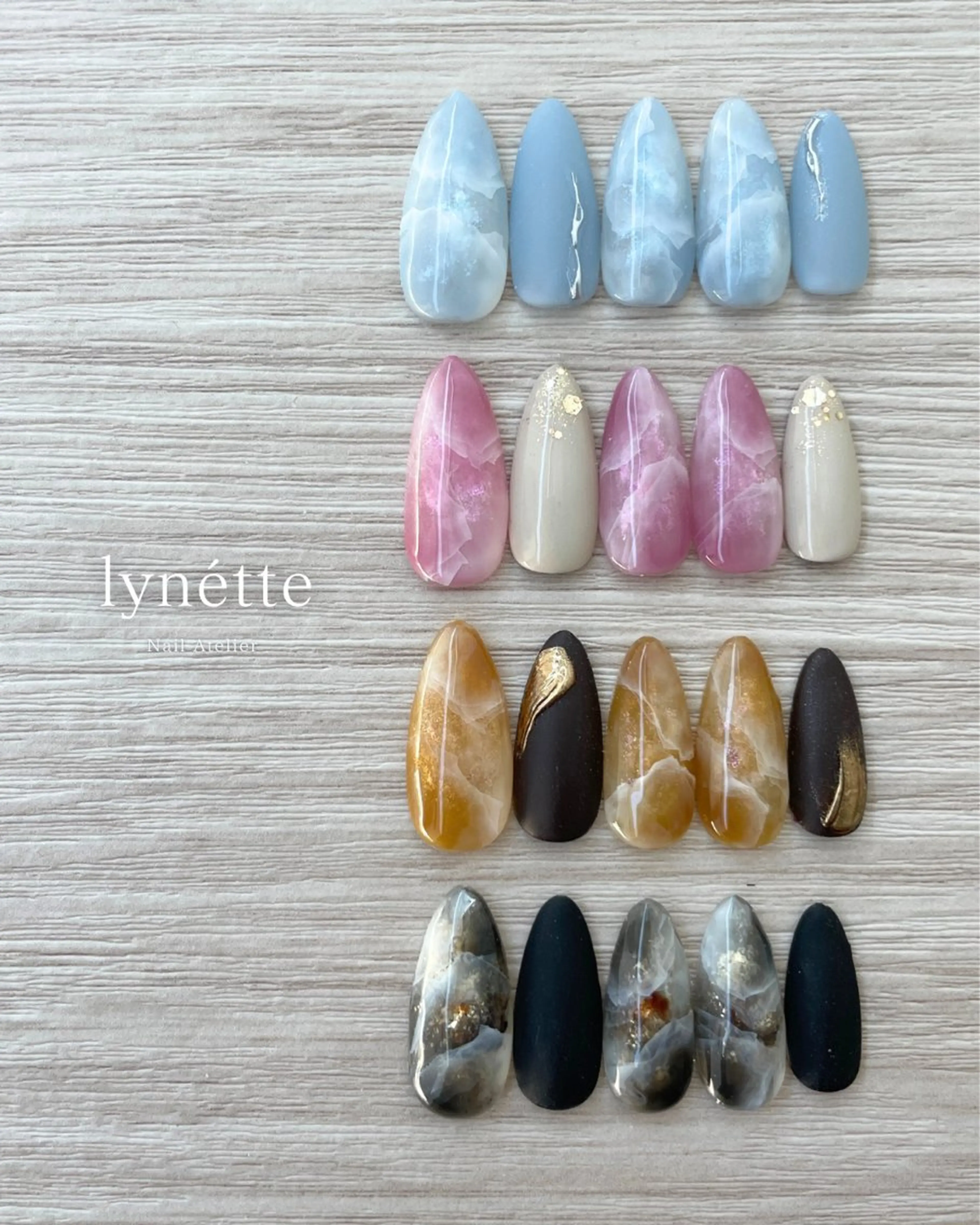 ネイル ニュアンスネイル lynétte 那覇ネイルサロンのネイルデザイン