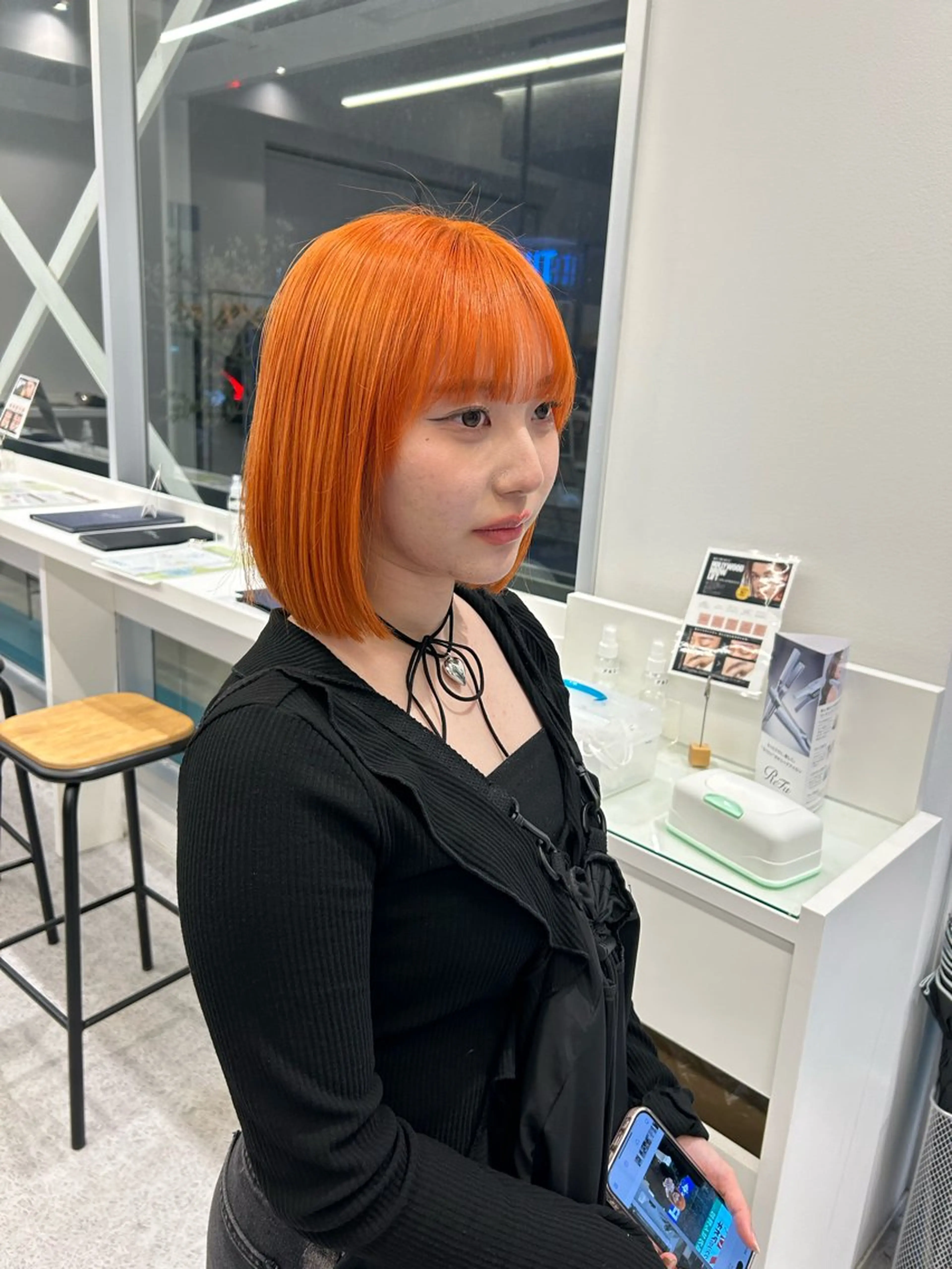 ミディアム THE SKY所属・アダチ ヒナタのヘアスタイル