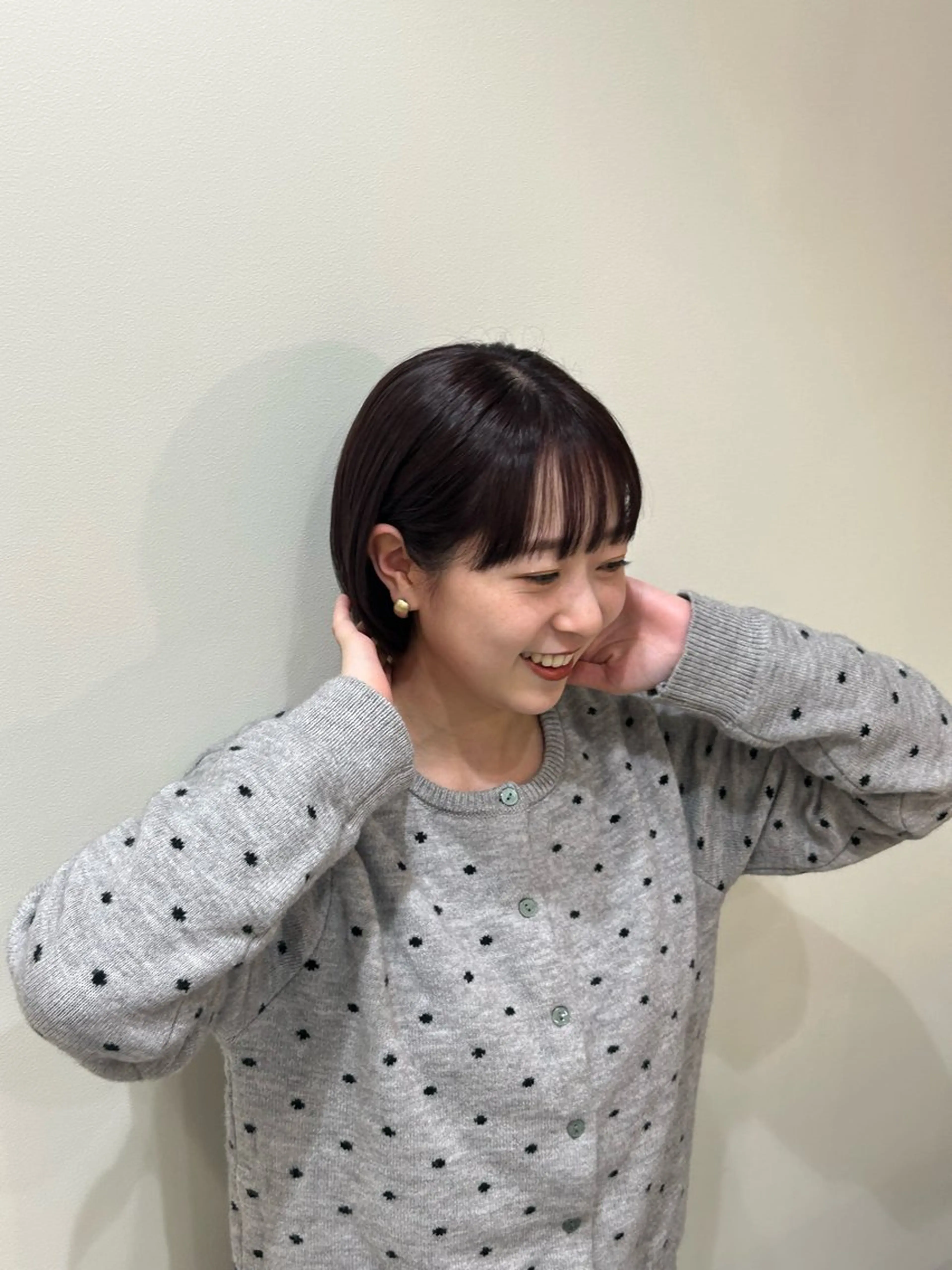 カラー 中嶋 うみのヘアスタイル