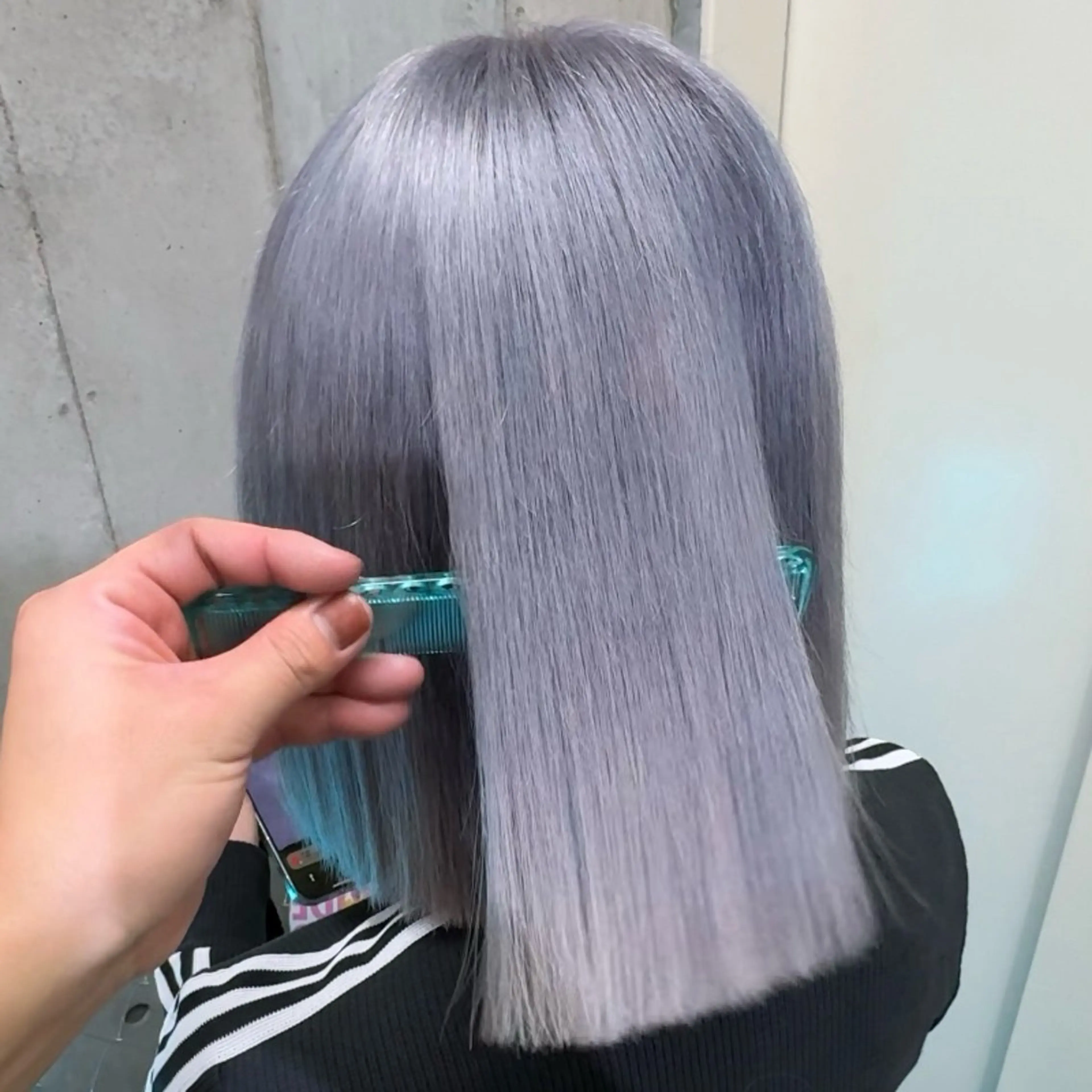 【🌸学生人気No.3🌸】全頭ケアブリーチ1回+全頭艶カラー⭐️の写真