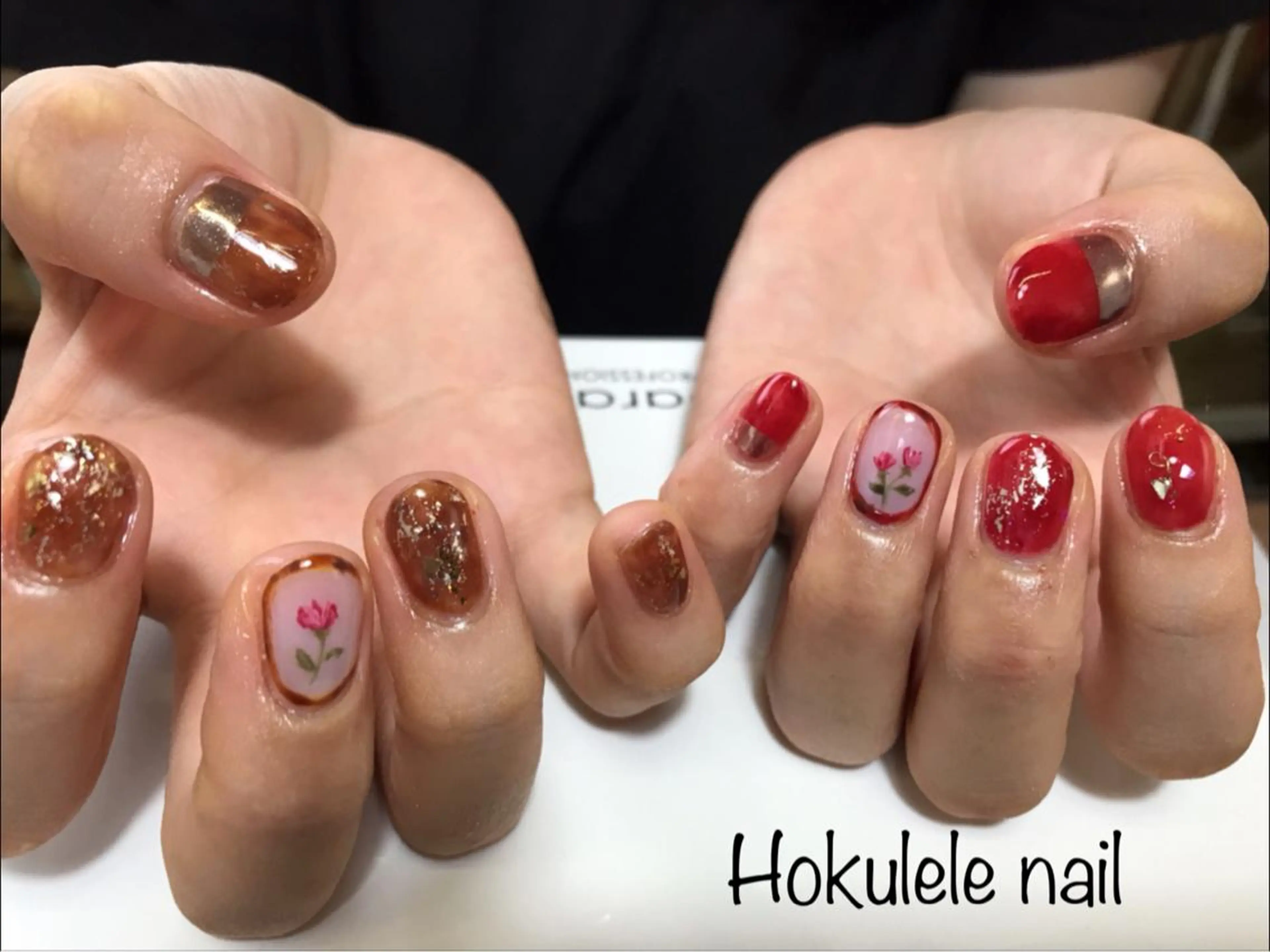 ネイル アートネイル 持ち込み MIHO ☆のネイルデザイン