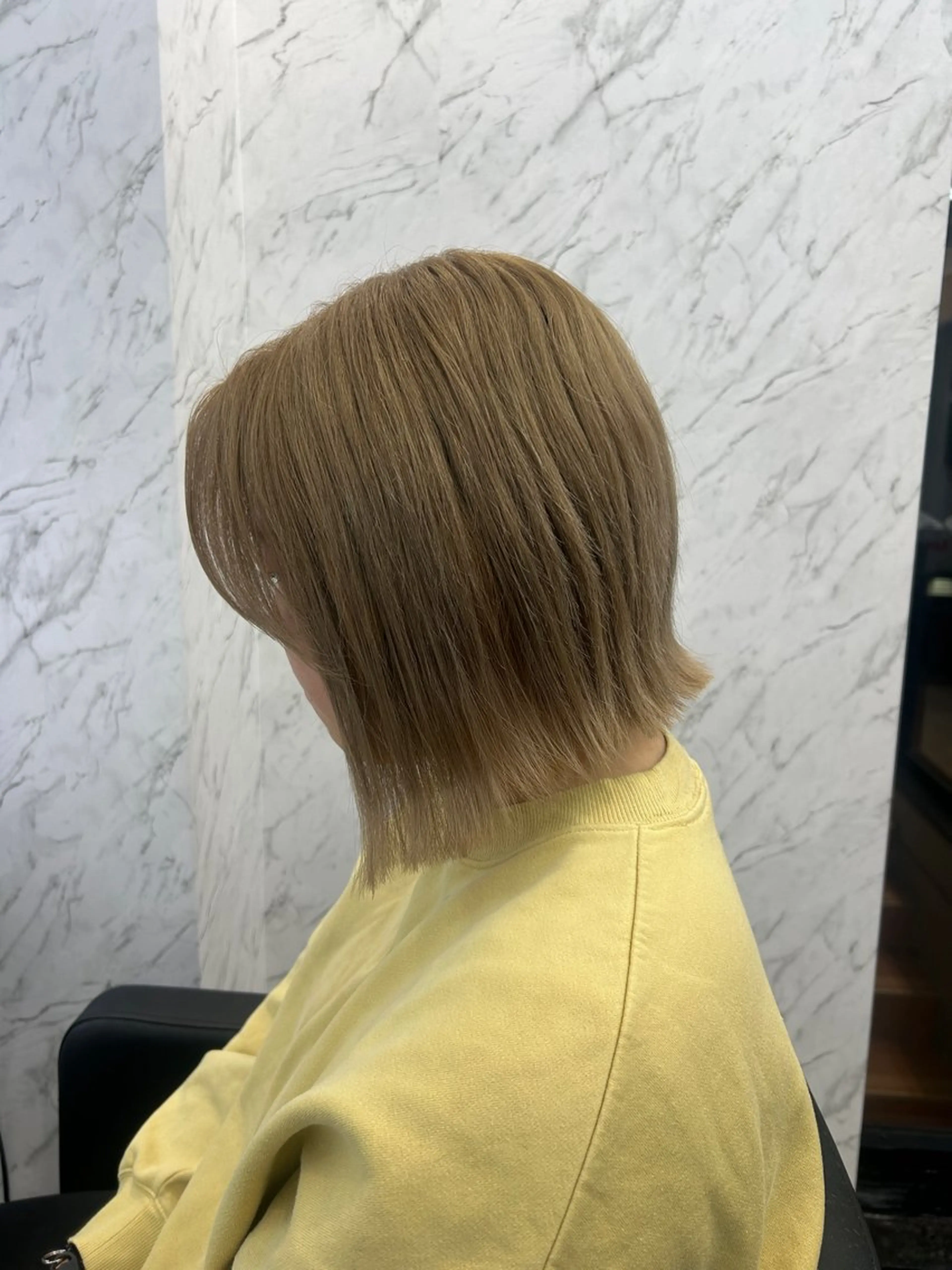 ミディアム ボブ カット カット¥1100 ✂️MIUのヘアスタイル