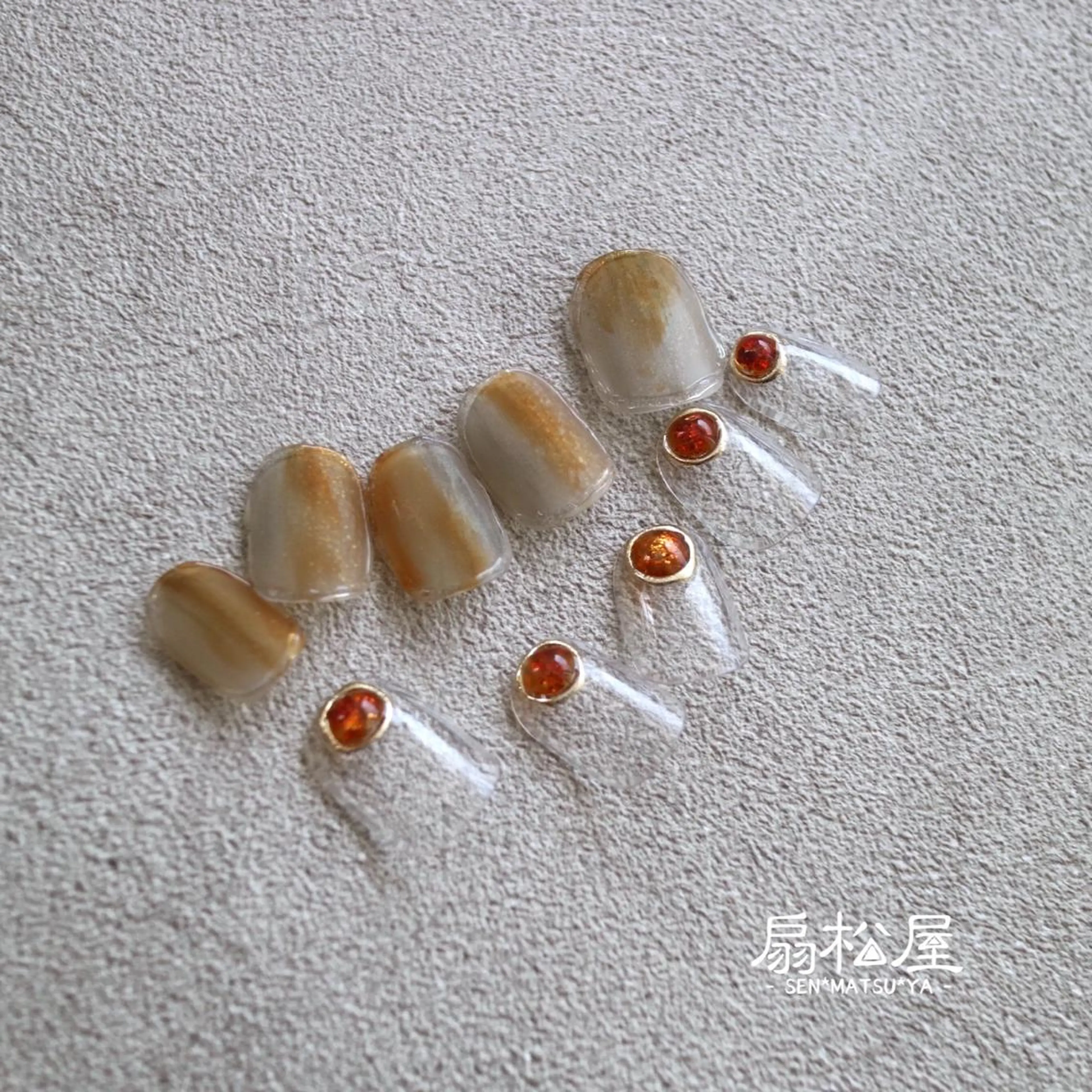 ネイル 扇松屋 marie.nのネイルデザイン