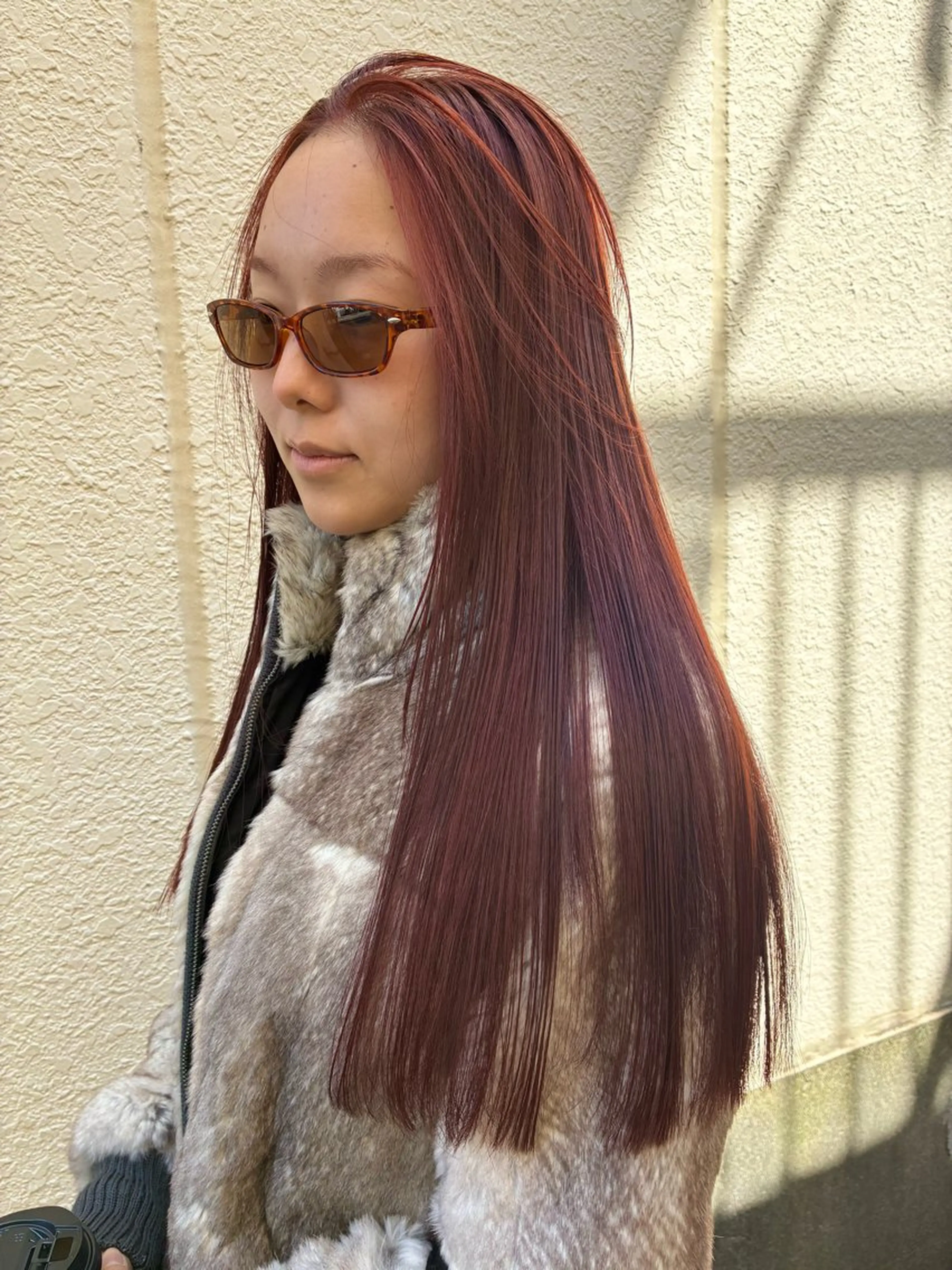 ロング カラー ヘアカラー トリートメント 坂入 美帆のヘアスタイル