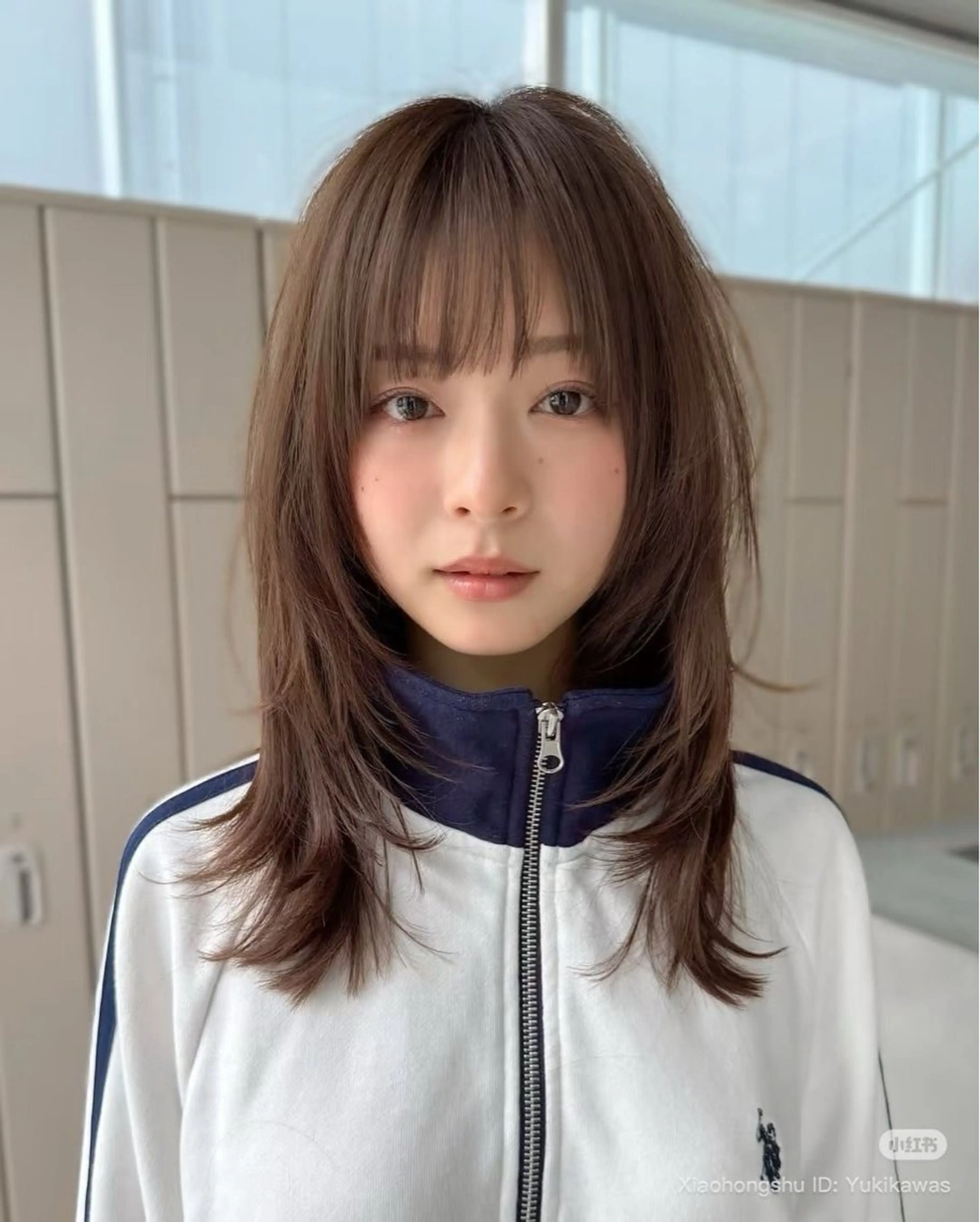 セミロング カット ヘアカラー 【arc】 佐藤未希穂/ショートのヘアスタイル