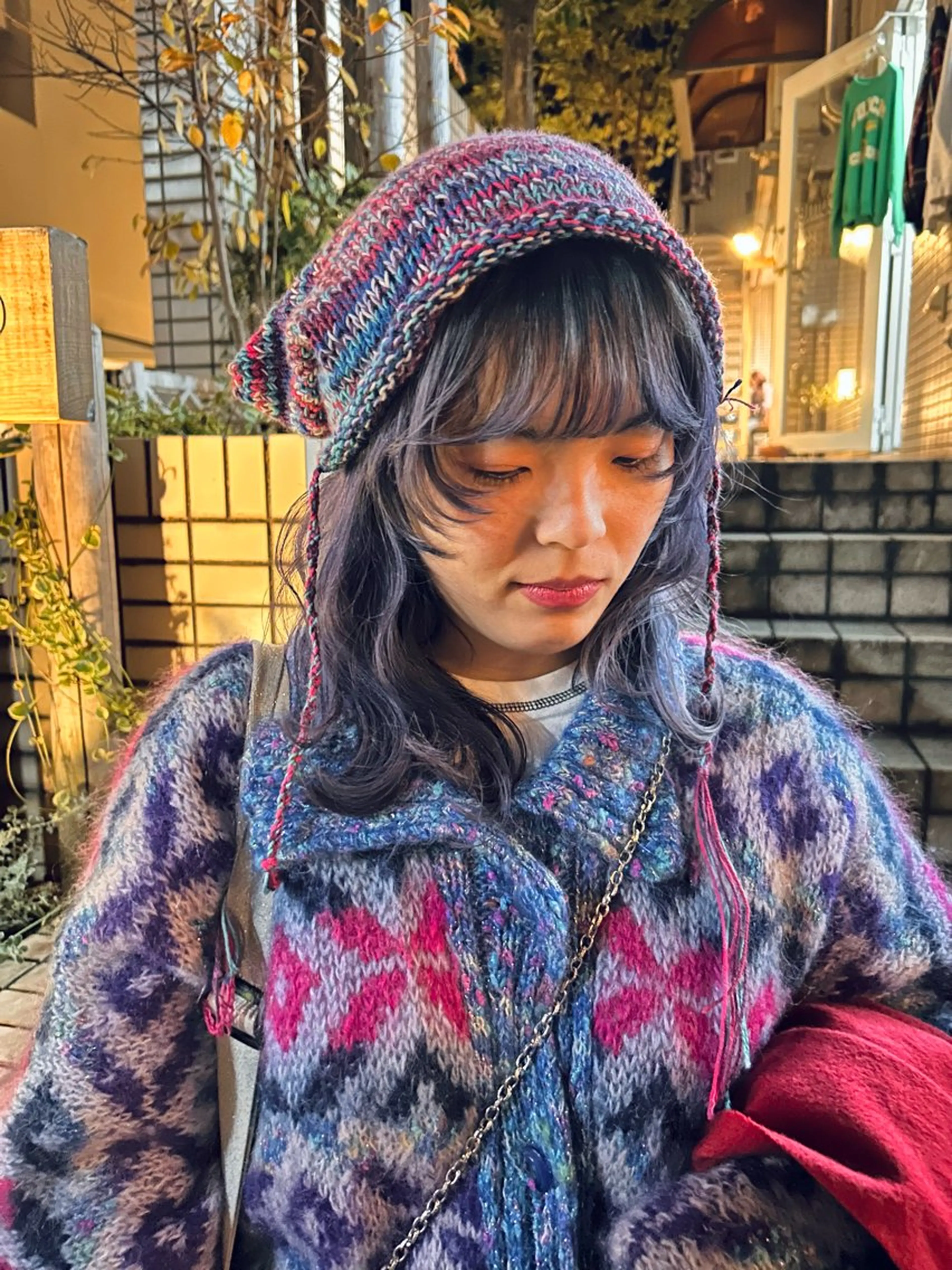 ミディアム カット ヘアカラー トリートメント ♥yelm ユウナ♥のヘアスタイル