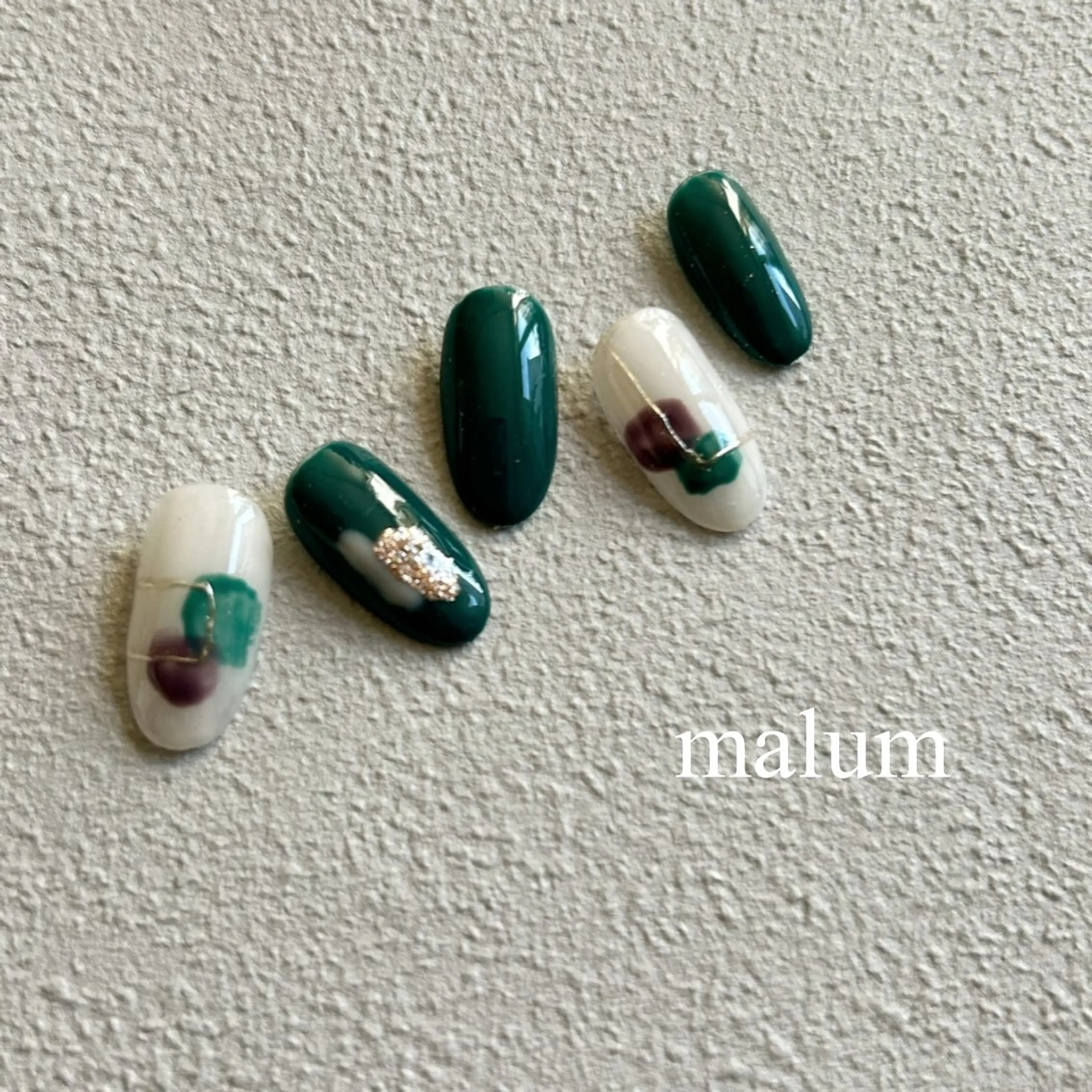 ネイル ハンドネイル malum nailのネイルデザイン
